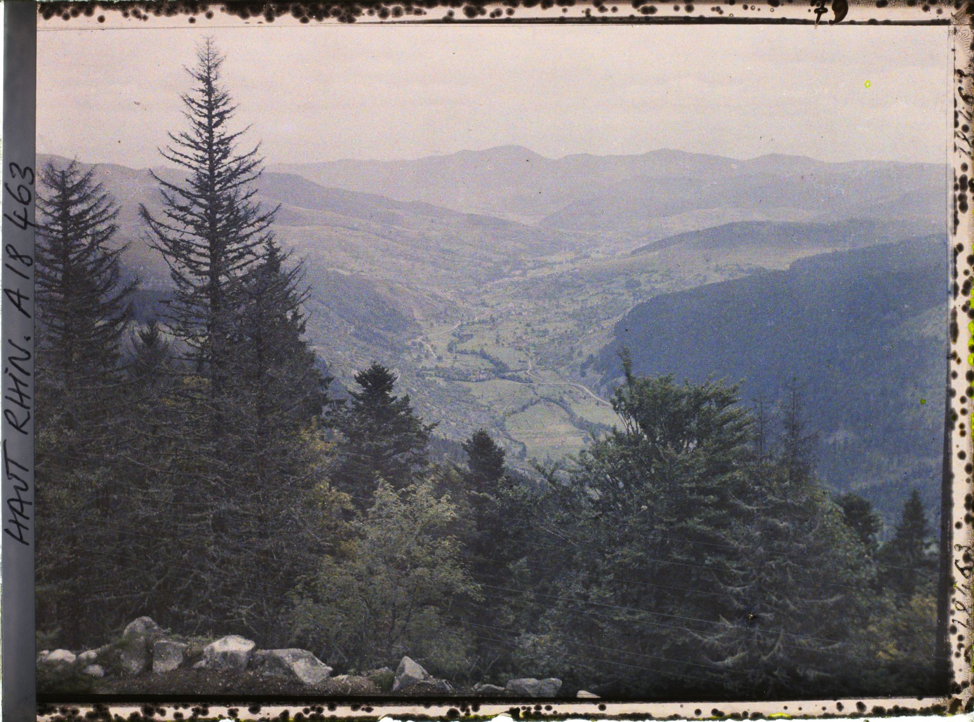 Image représentant France, Panorama s/ la Vallée de Munster