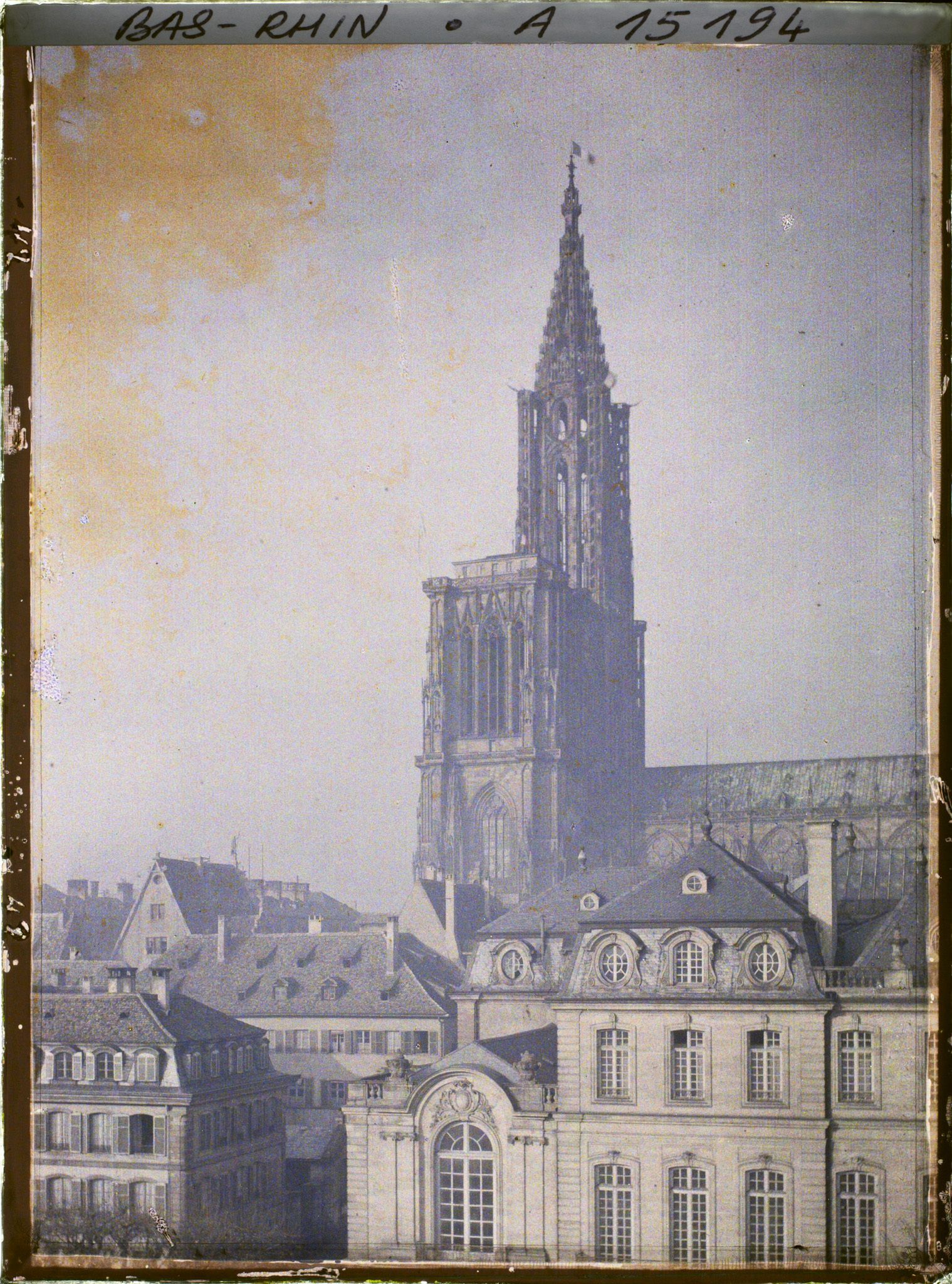 Image représentant France Alsace, Strasbourg, La Cathédrale et le Palais de Rohan