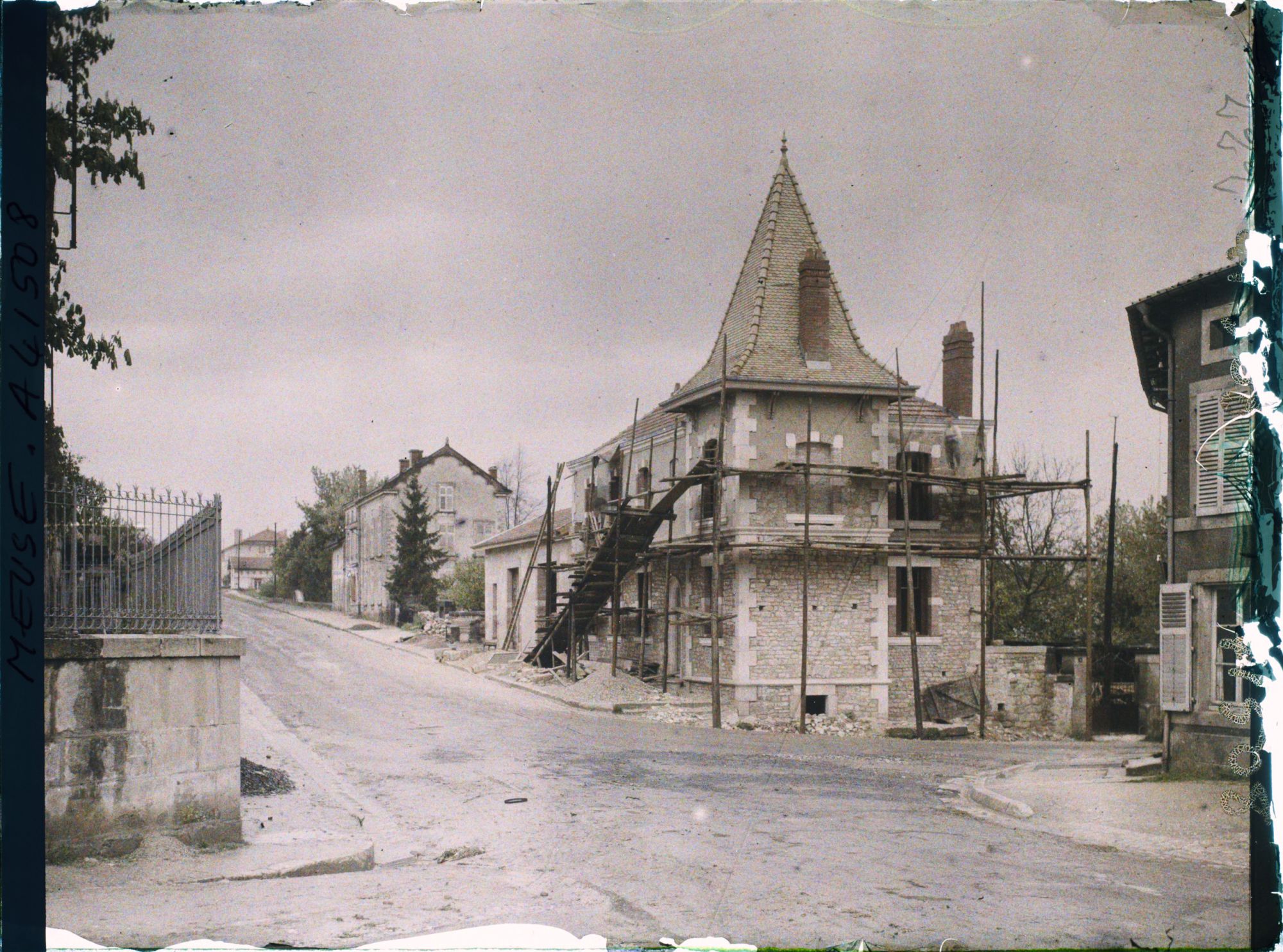 Image représentant France, Sampigny, Reconstruction Grande Rue