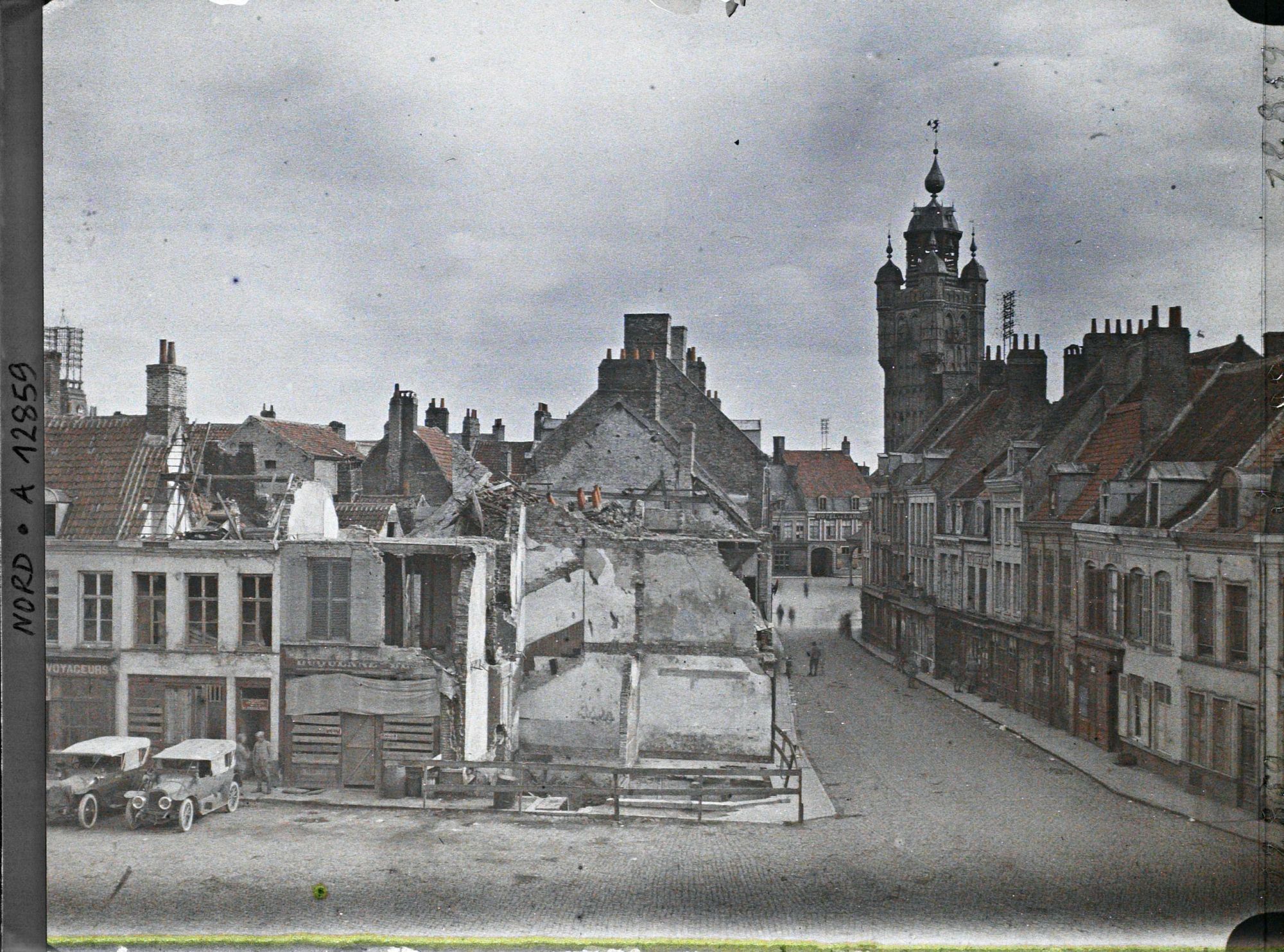 Image représentant France, Bergnes, Place Gambetta