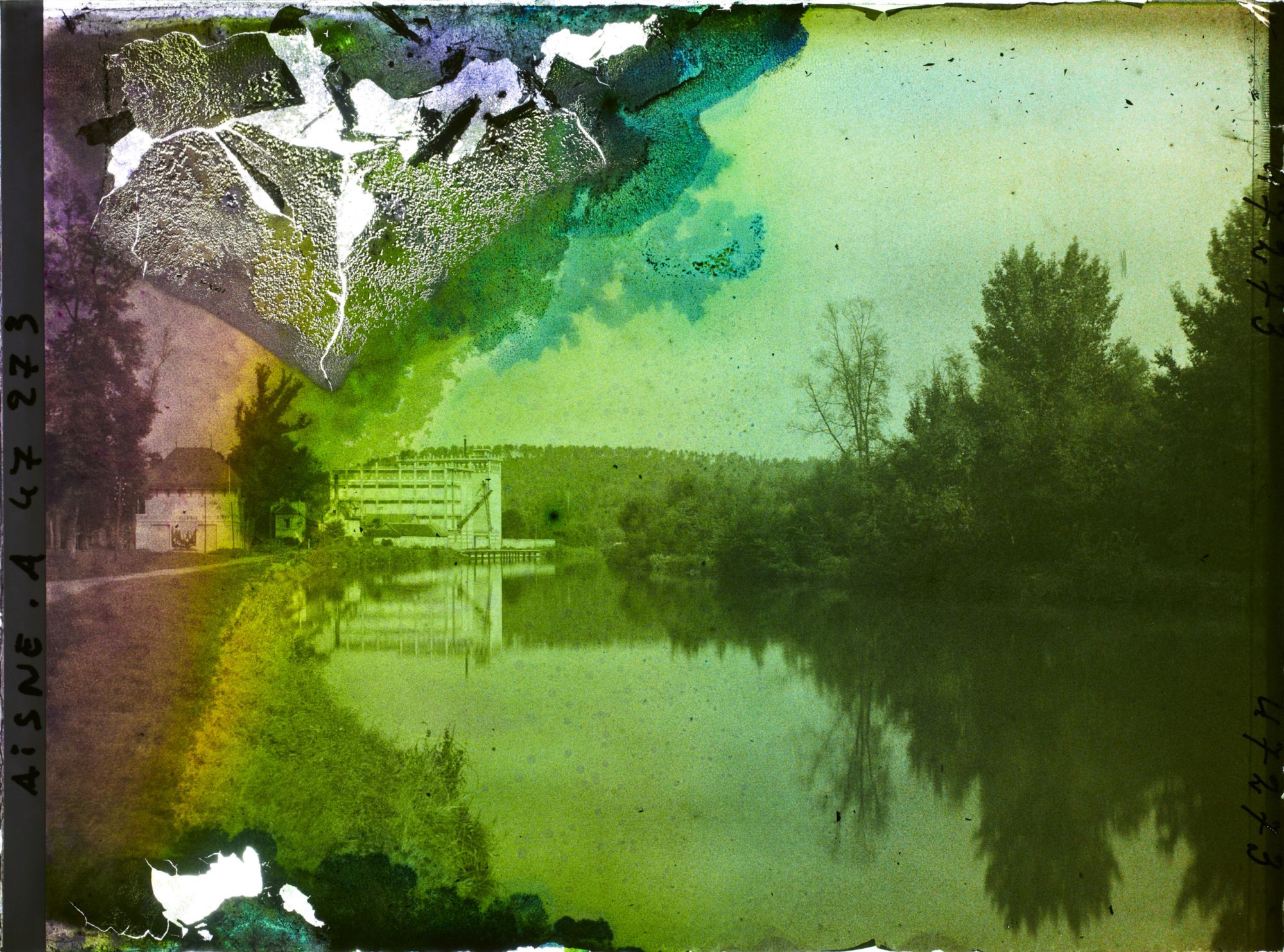 Image représentant France, Soissons, L'Aisne vers le moulin