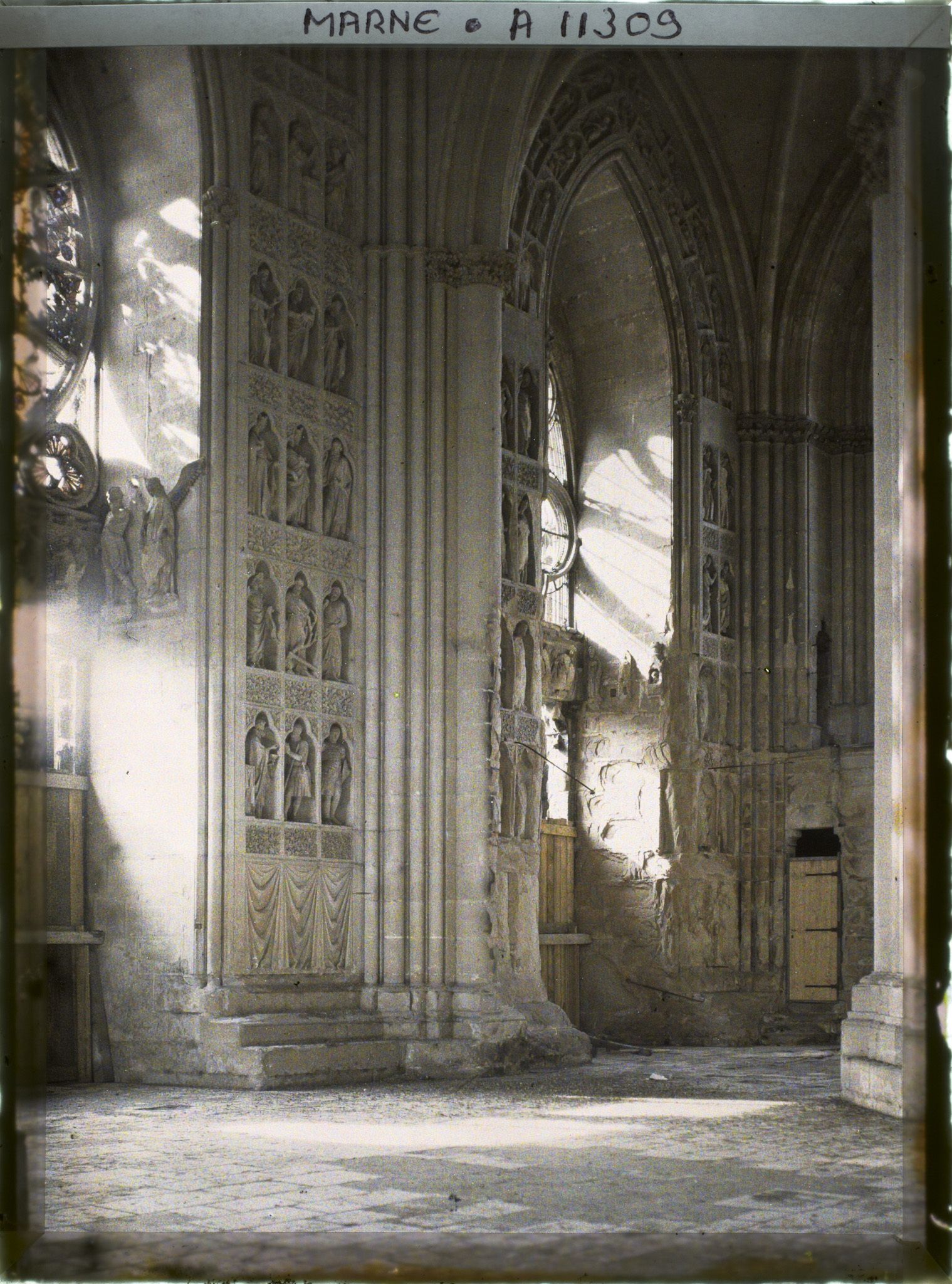 Image représentant Revers de la façade occidentale de la cathédrale