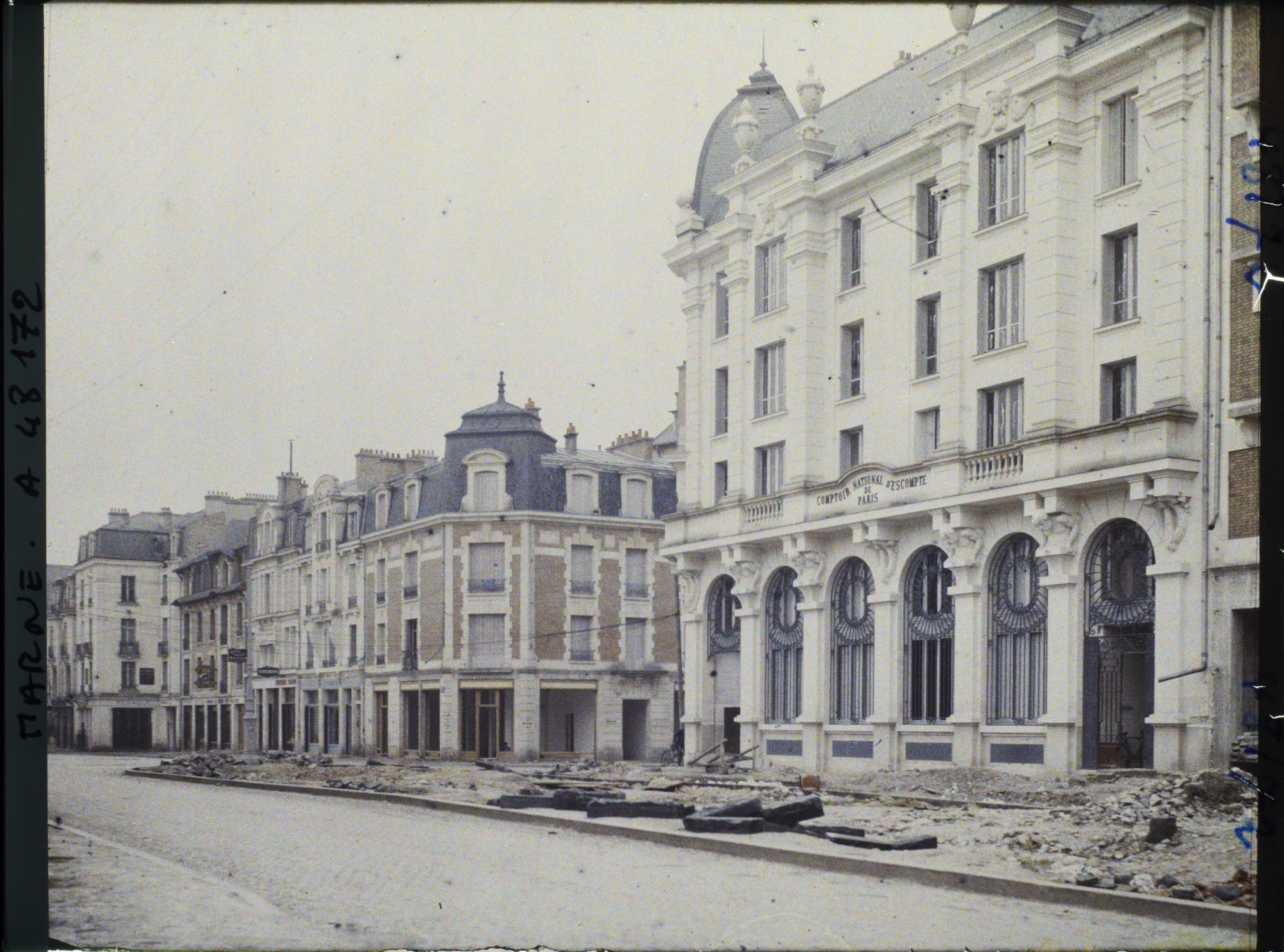 Image représentant France, Reims, Cours Langlet et Comptoir Nal d'Escompte