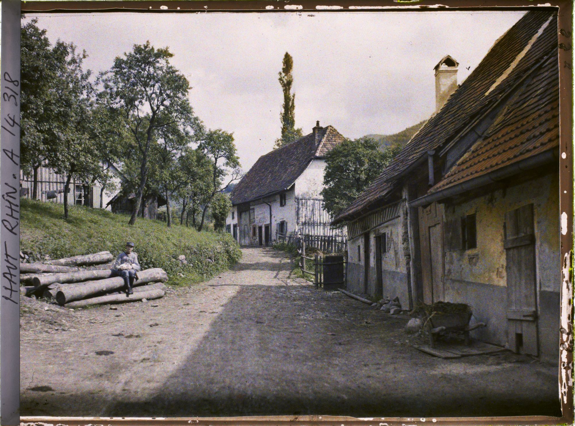 Image représentant Alsace, Sickert, Un Coin du Village