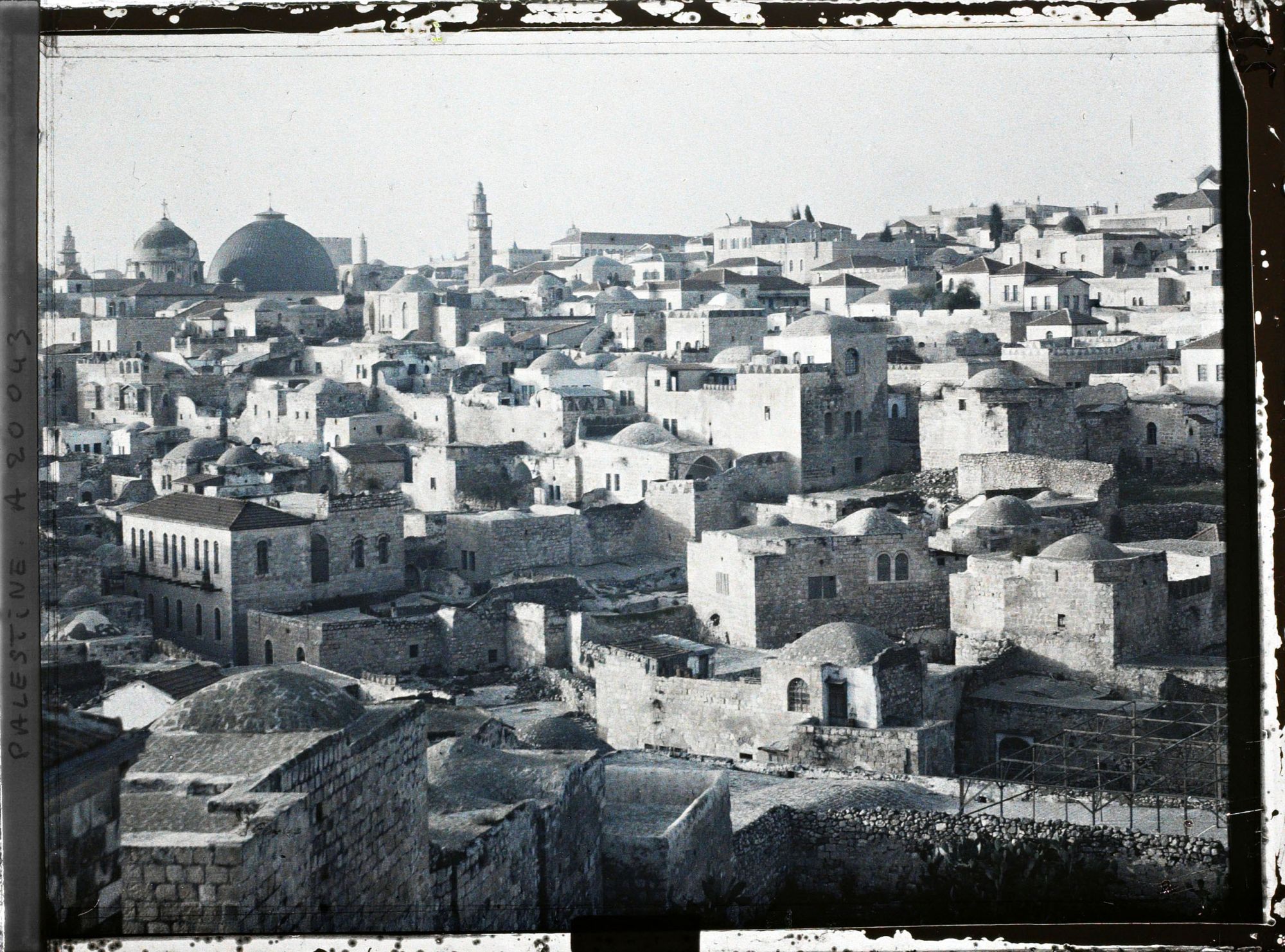 Image représentant Vue vers le Saint Sépulcre depuis l'ouest