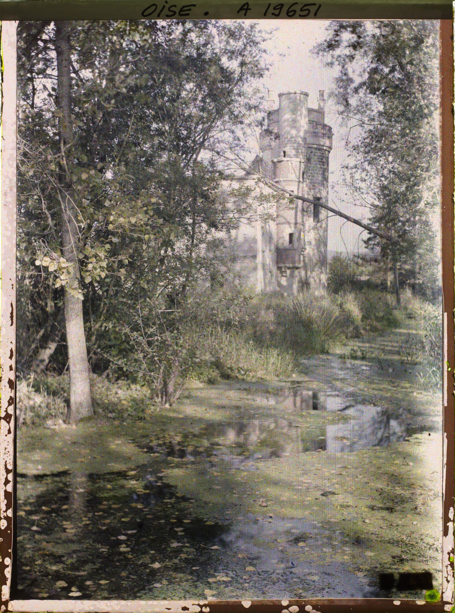 Image représentant France, Noyon, Coucy le Chateau Ruines