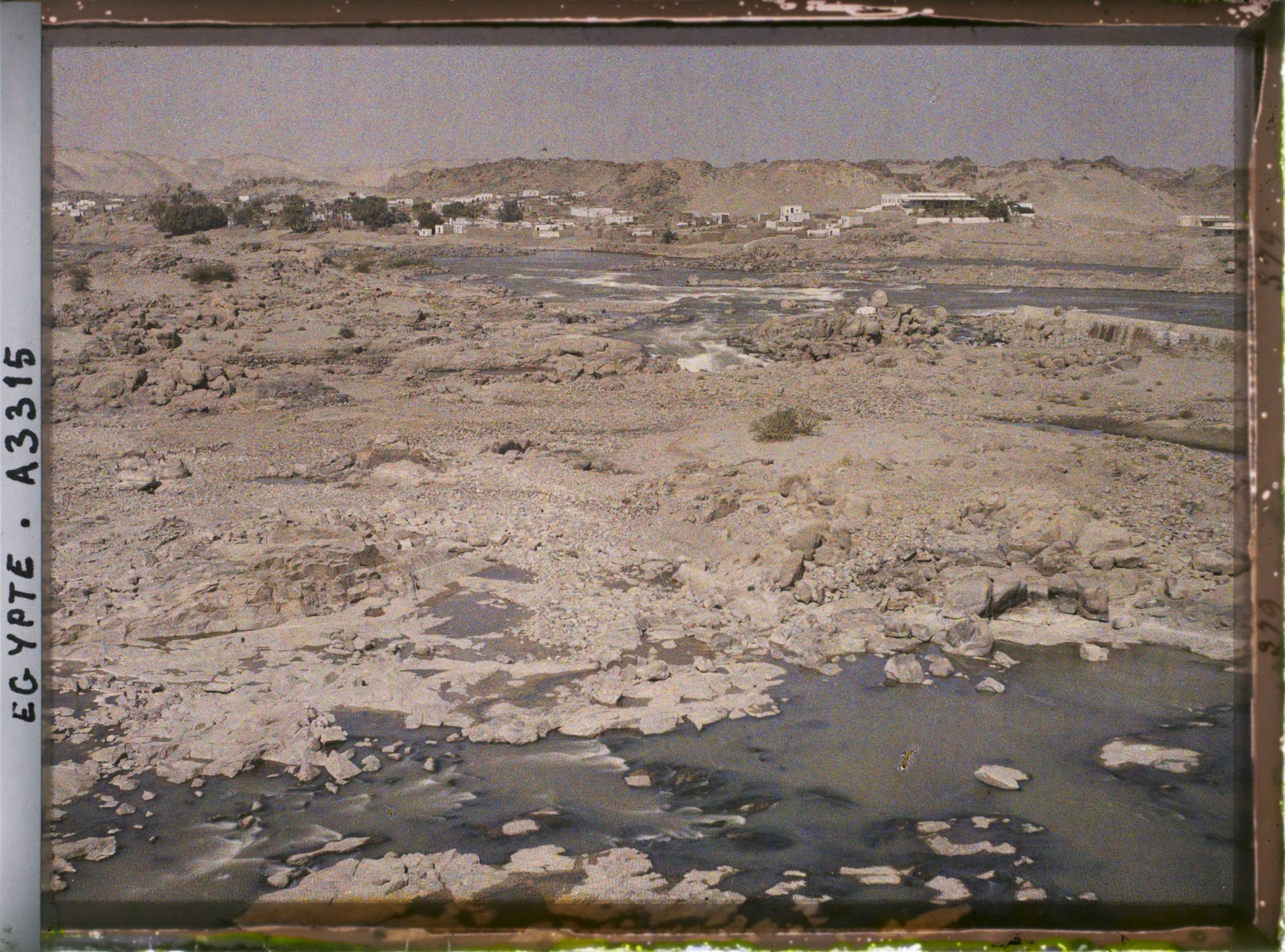 Image représentant Le Nil asséché après le barrage