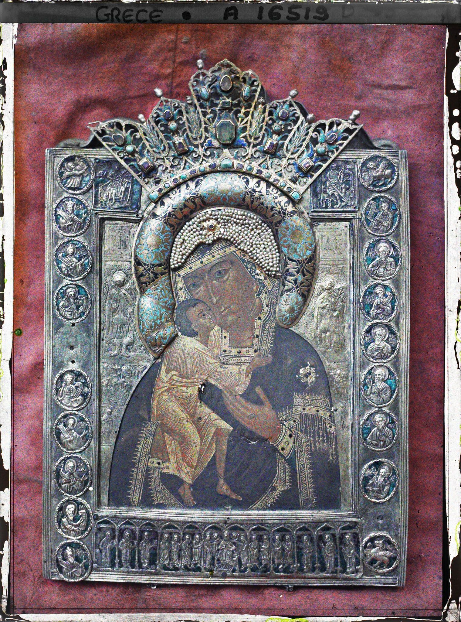 Image représentant Turquie, Hilendar, Petite Icone Russe