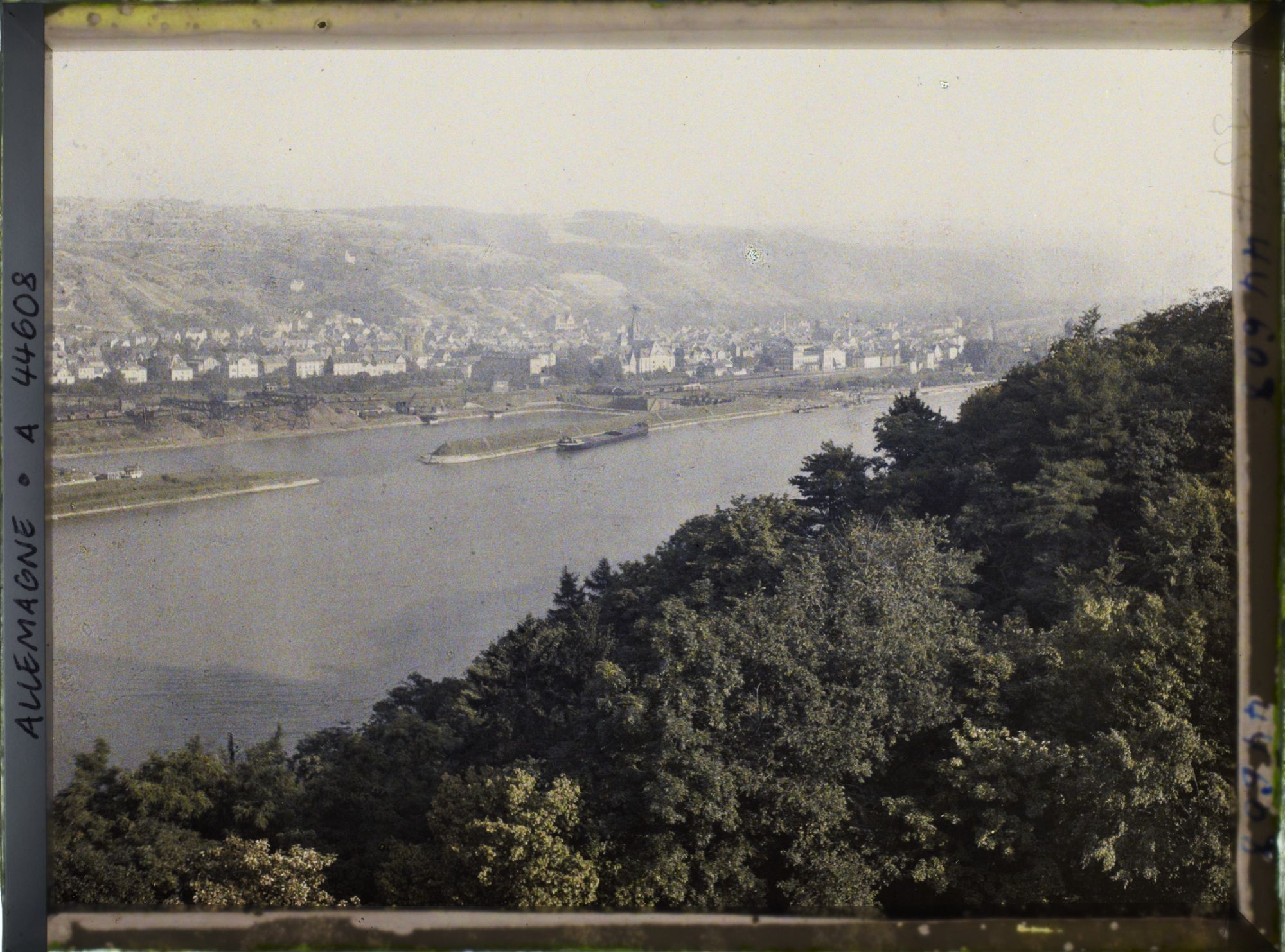 Image représentant Allemagne, Capellen, Vue panoramique vers Oberlahnstein