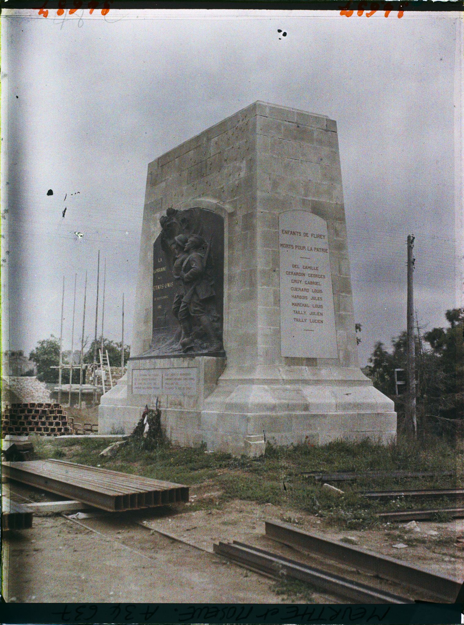 Image représentant France, Flirey, Monument de la Lorraine à la Gloire des Etats Unis