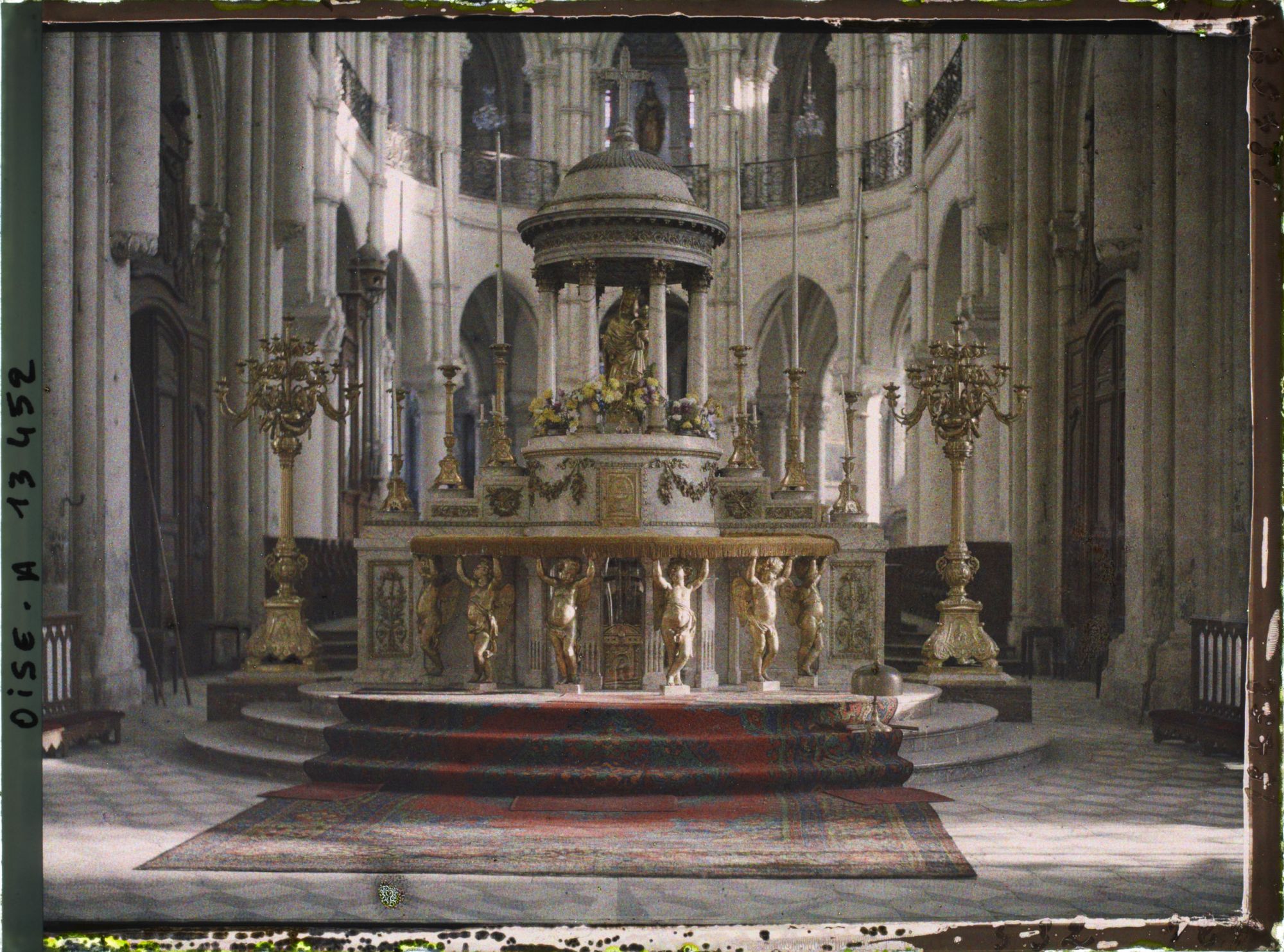 Image représentant France, Noyon, Autel de la Cathédrale