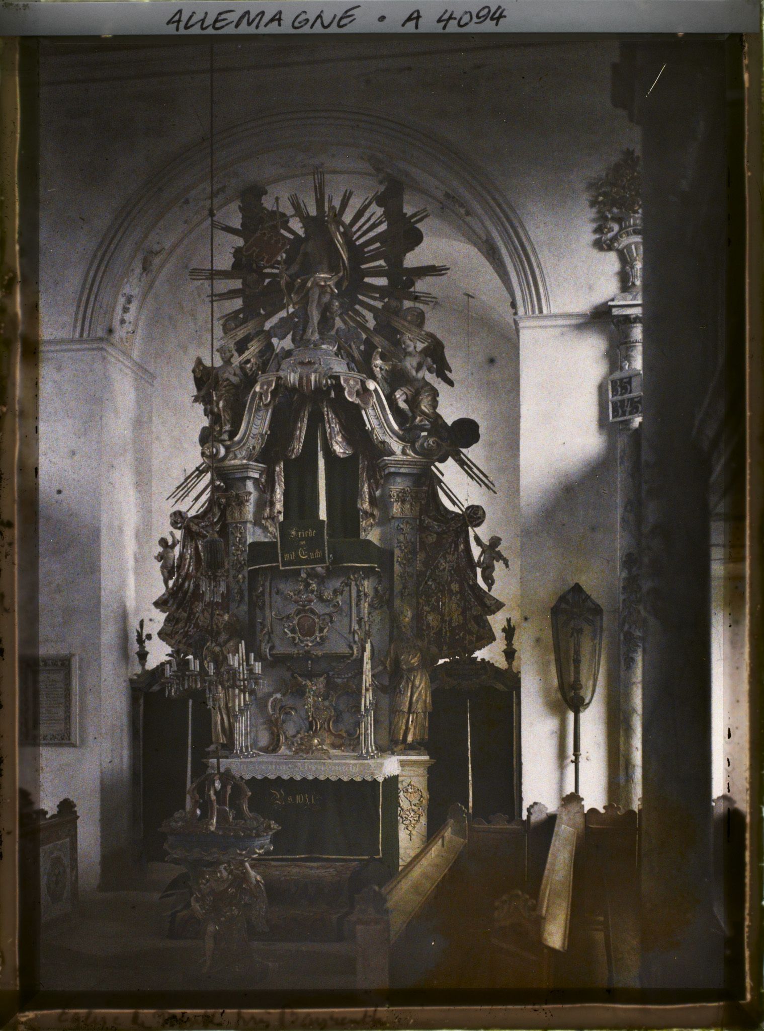 Image représentant Bavière, Bayreuth, Près Bayreuth: l'Eglise de Berneek