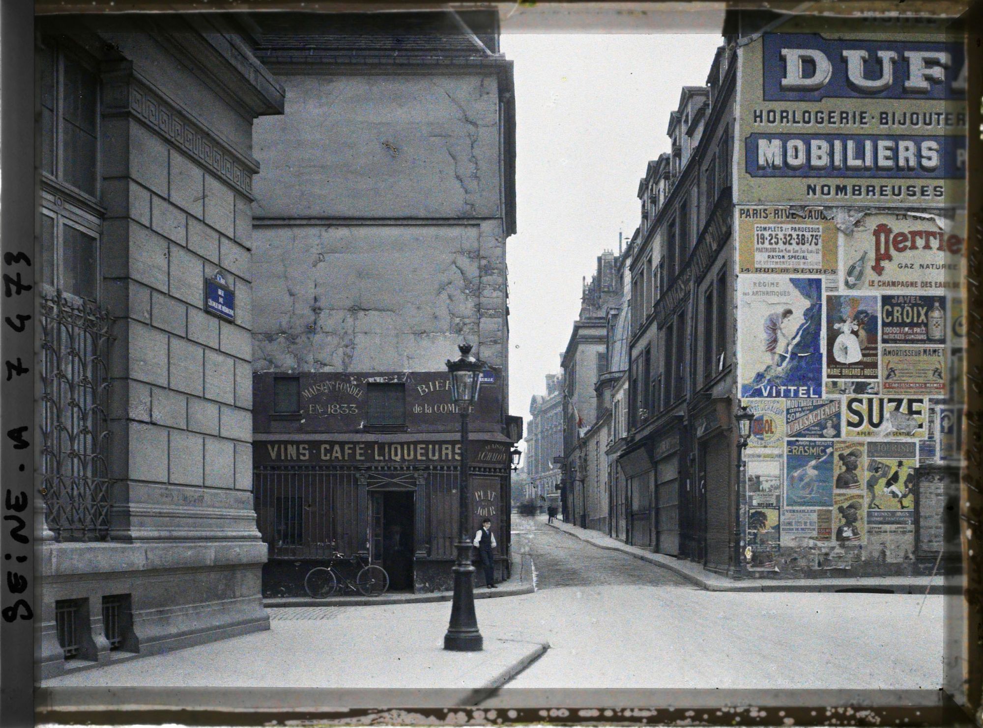 Image représentant Angle de la rue de l'École-de-Médecine et de la rue Hautefeuille