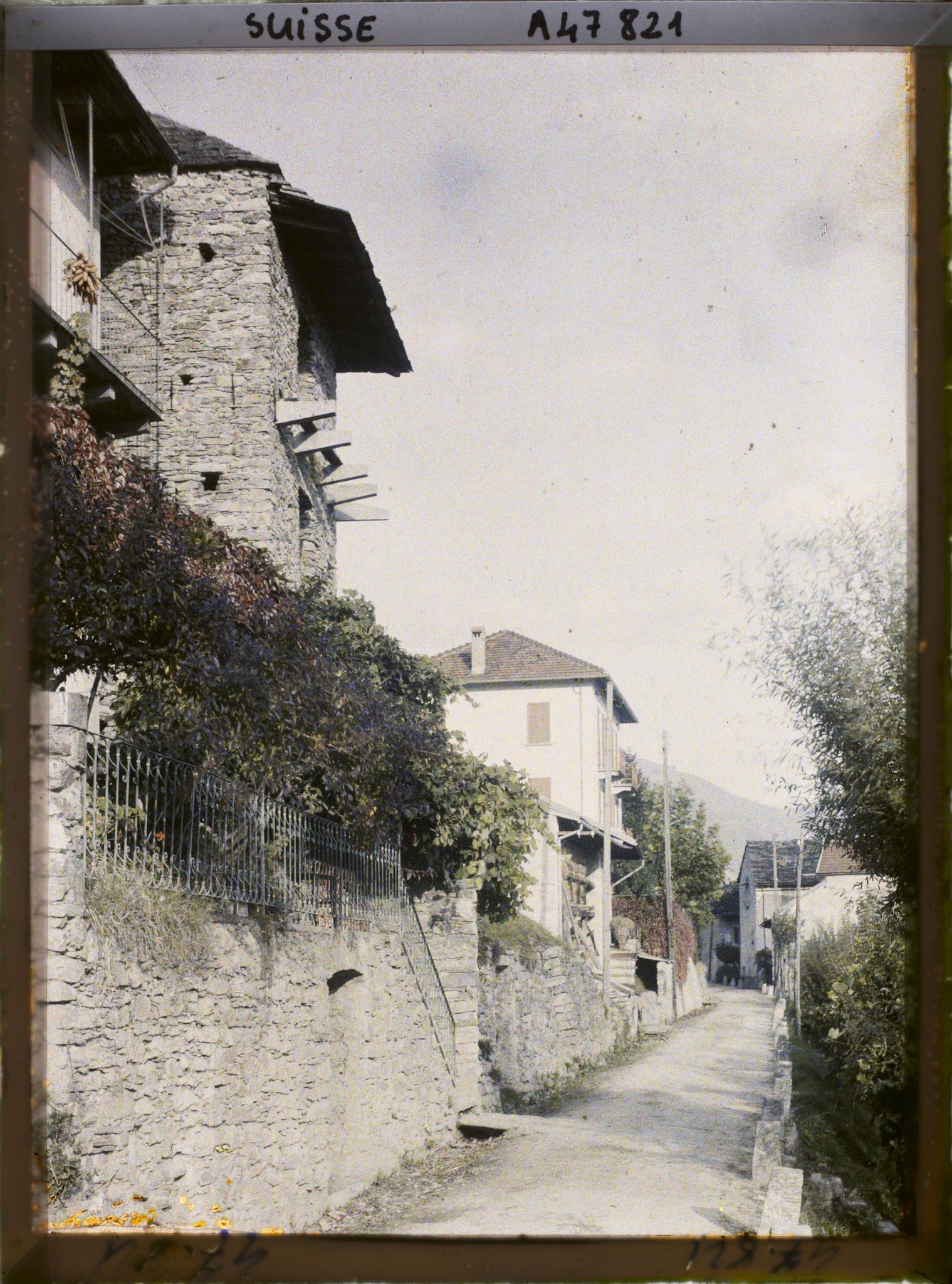 Image représentant Entrée du village depuis Orselina