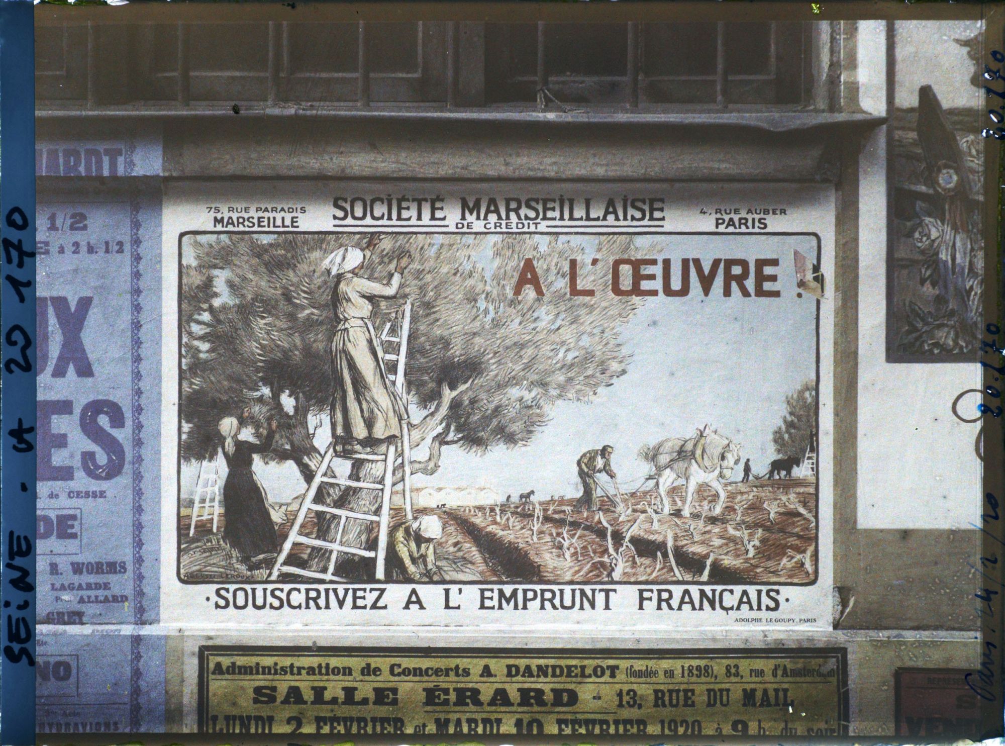 Image représentant Affiche de l'emprunt national de 1920, Société marseillaise
