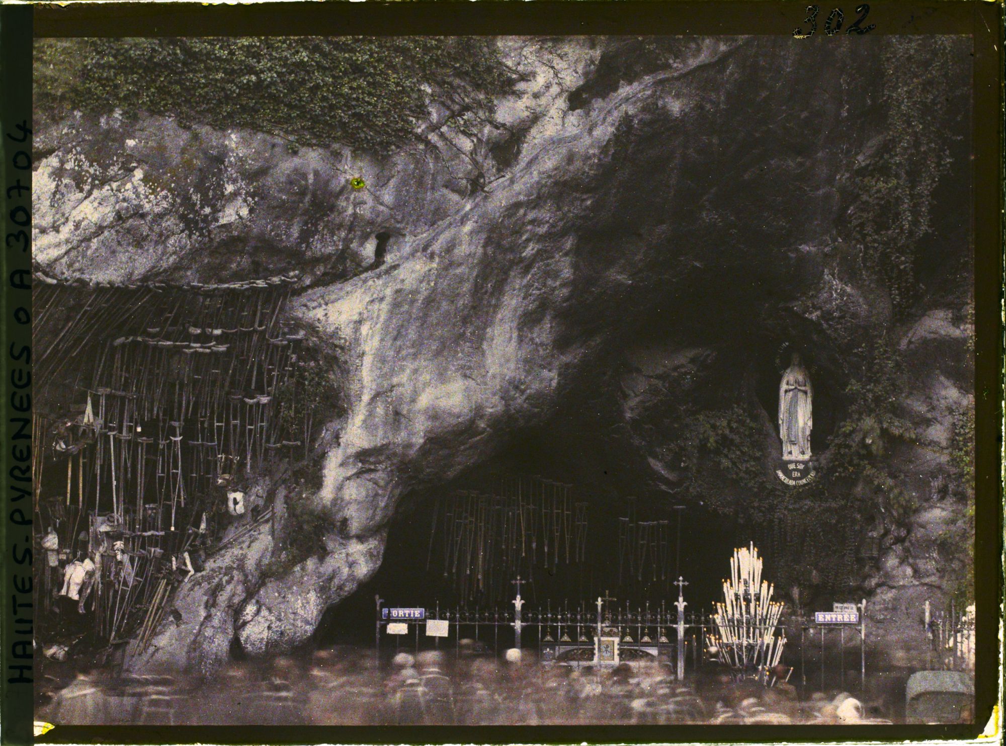 Image représentant France, Lourdes, La Grotte de Lourdes