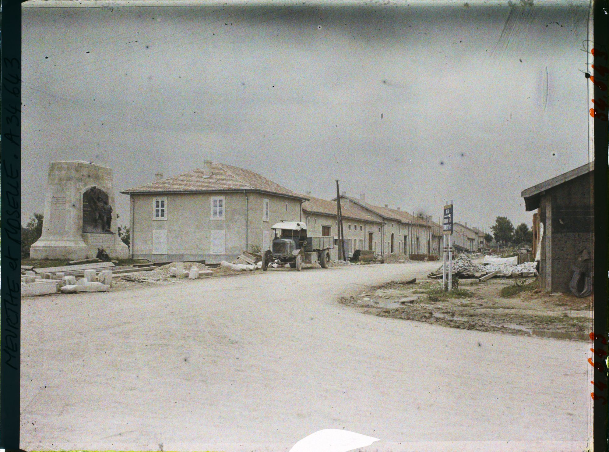 Image représentant France, Flirey, Perspective sur une nouvelle rue