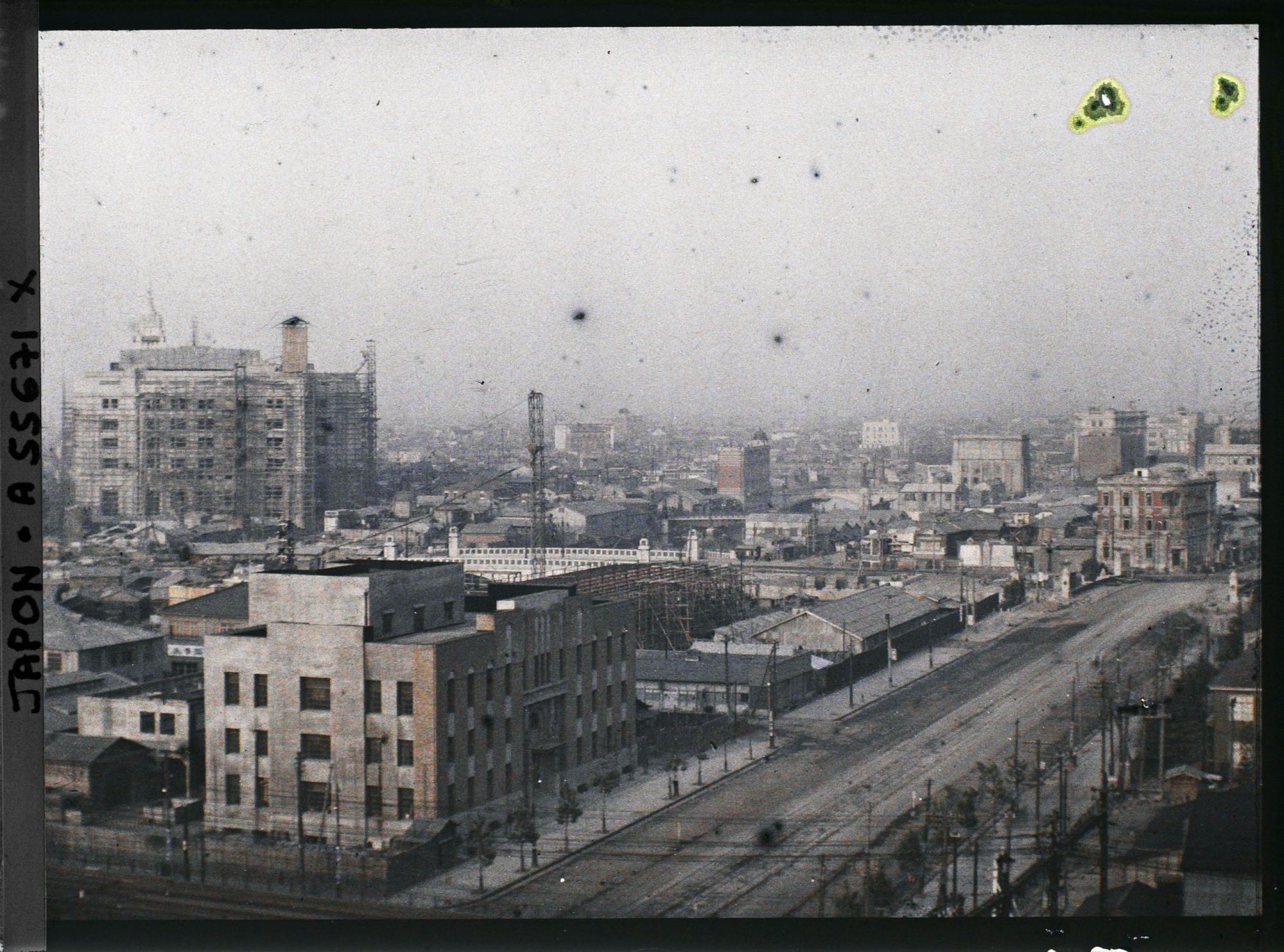 Image représentant Panorama de la ville côté est, quartier de Nihonbashi