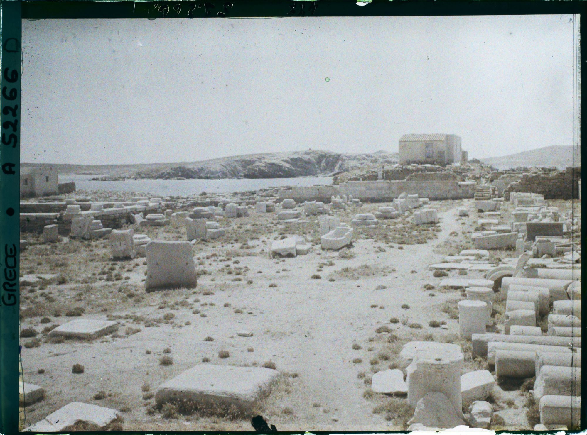 Image représentant La Salle Hypostyle vue vers la mer