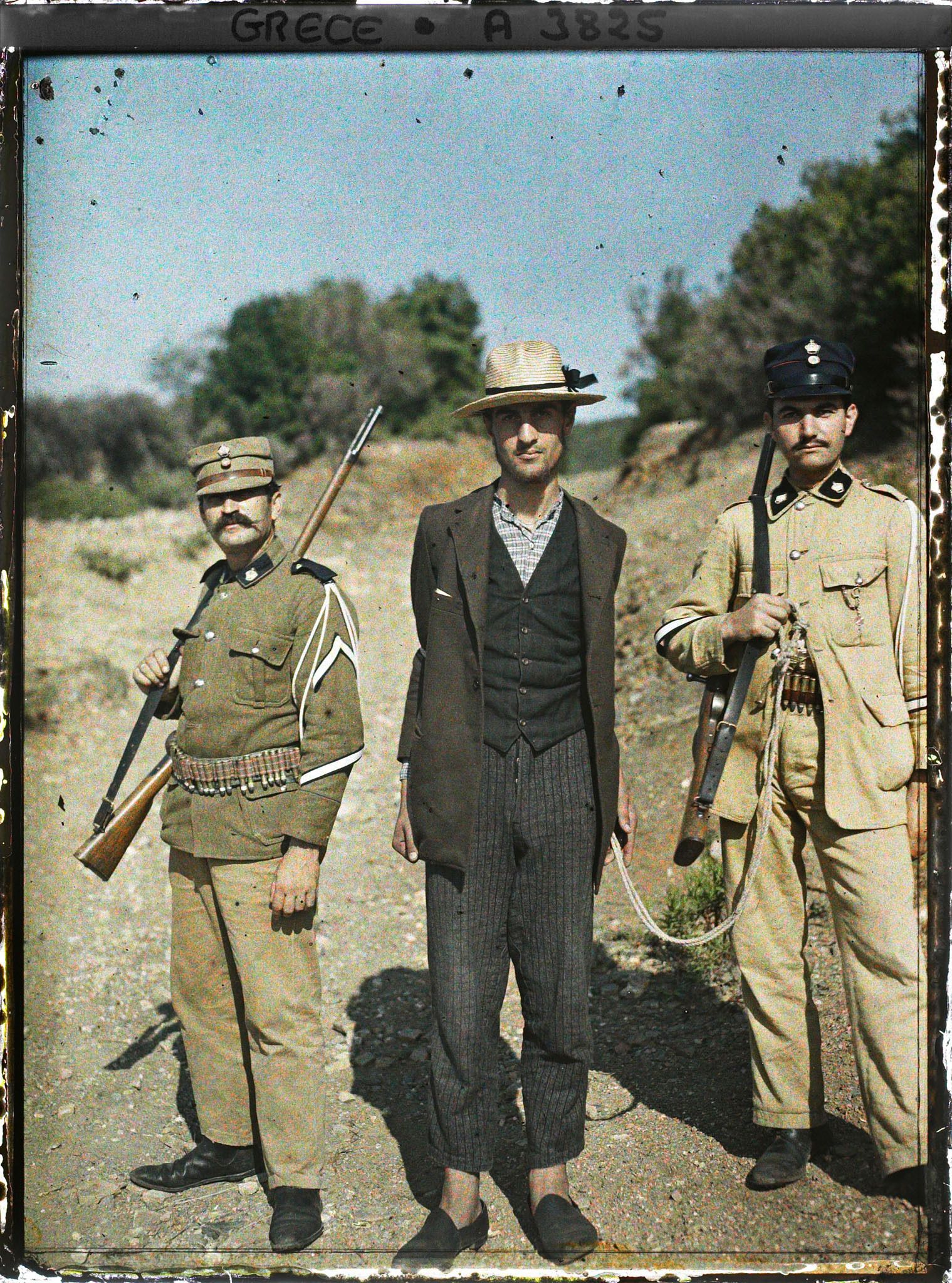 Image représentant Mont Athos, Capture d'un brigand par la Gendarmerie Grecque
