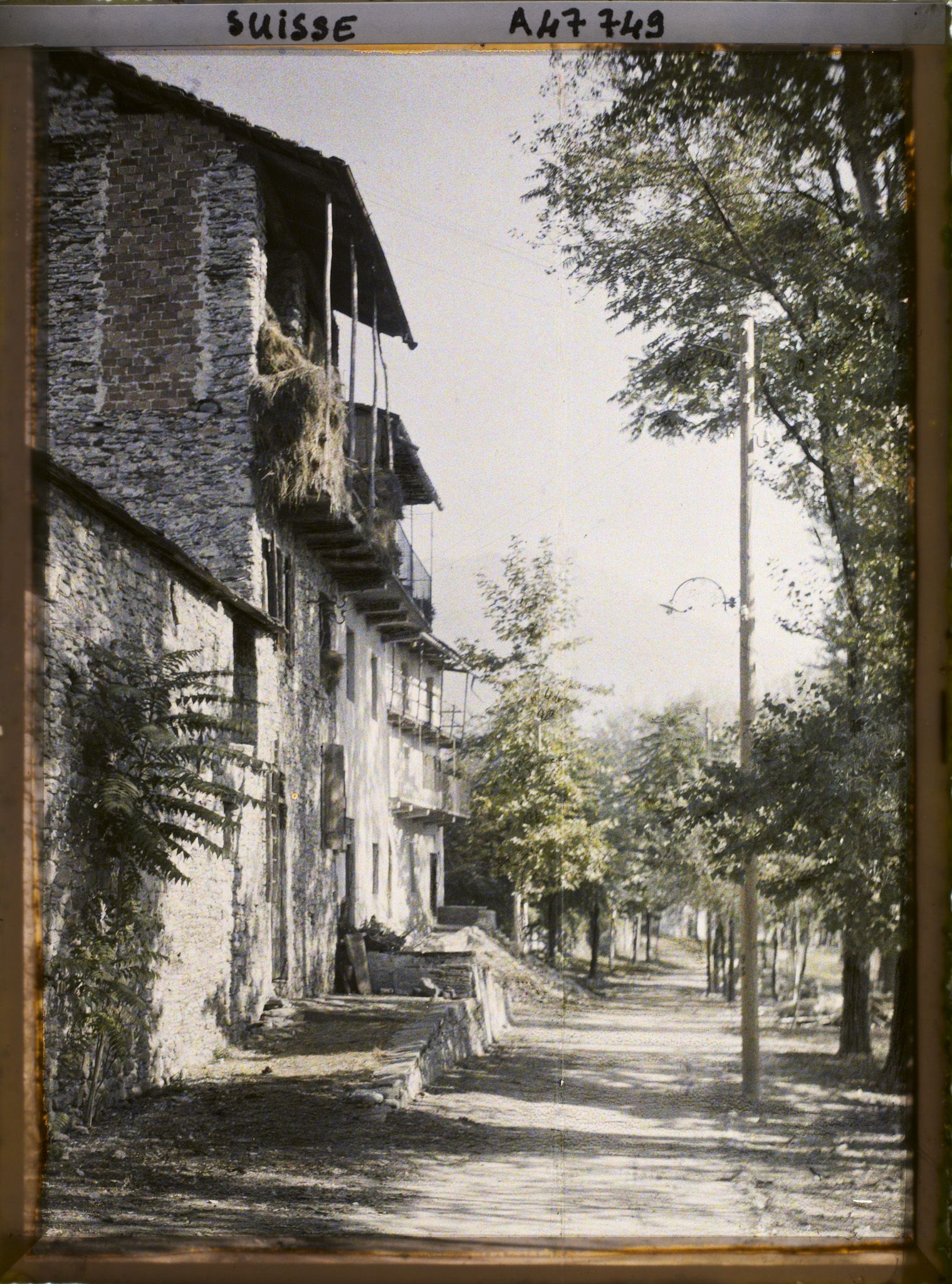 Image représentant Maisons typiques tessinoises sur la via Rivapiana