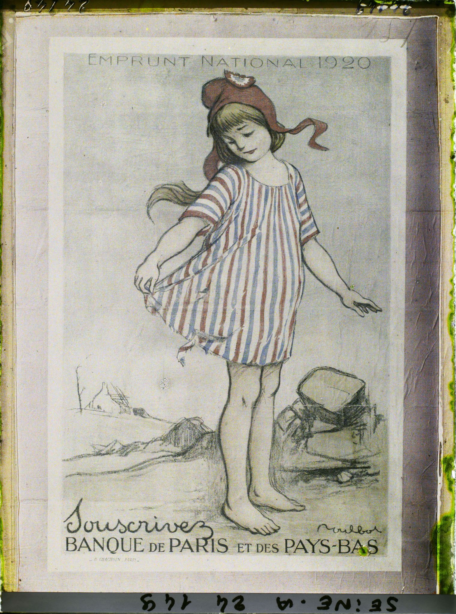 Image représentant Affiche de l'emprunt national 1920, Banque de Paris et des Pays-Bas