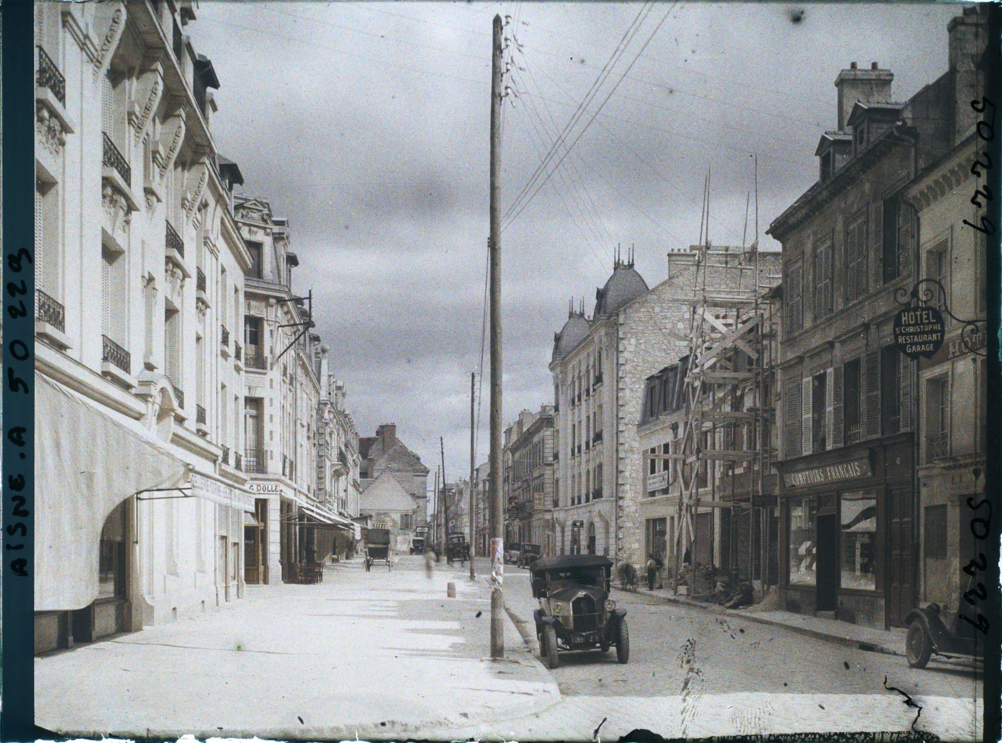 Image représentant France, Soissons, Rue St Christophe