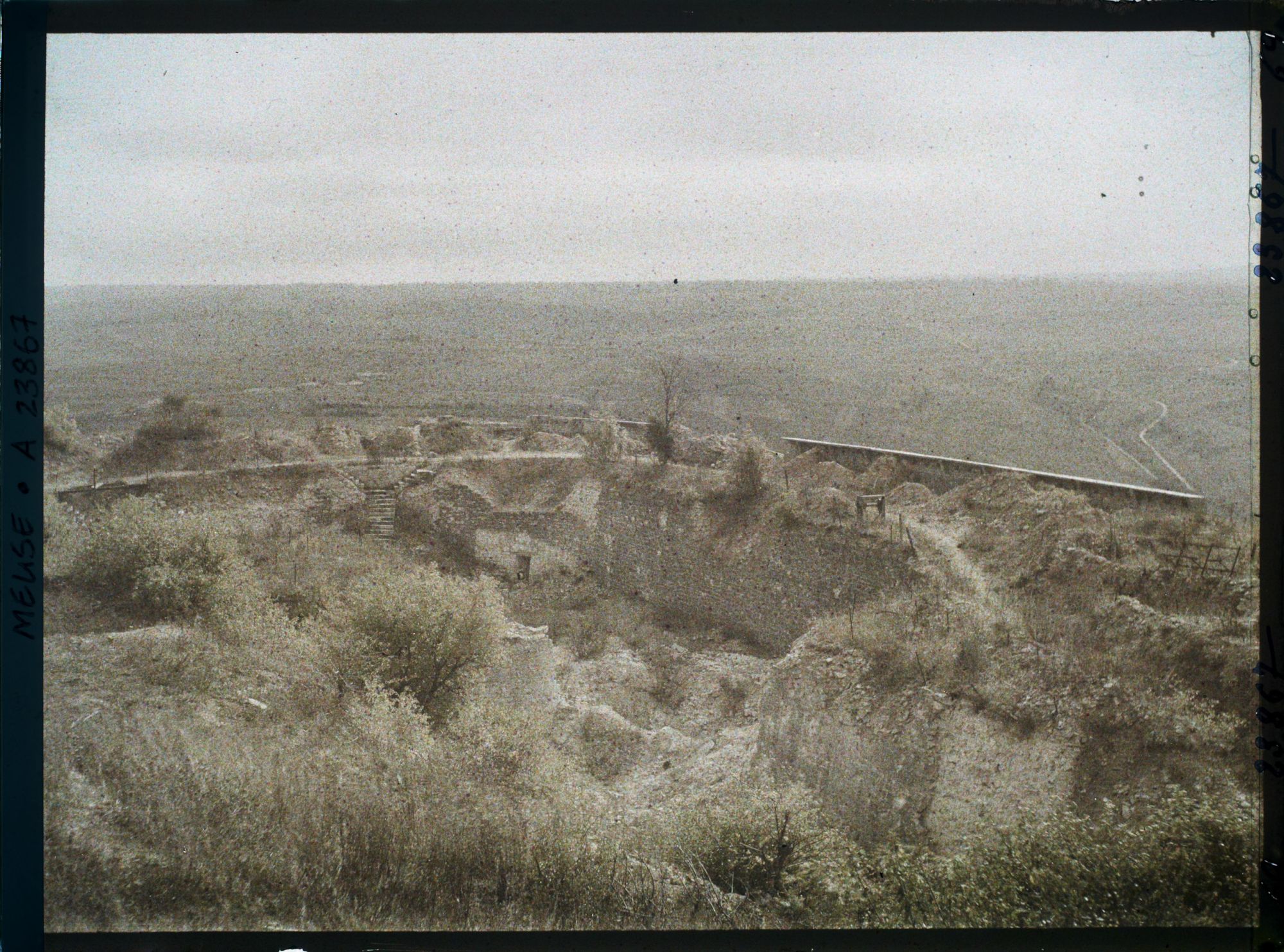 Image représentant France, St Mihiel, Fort du Camp des Romains Un coin du fort