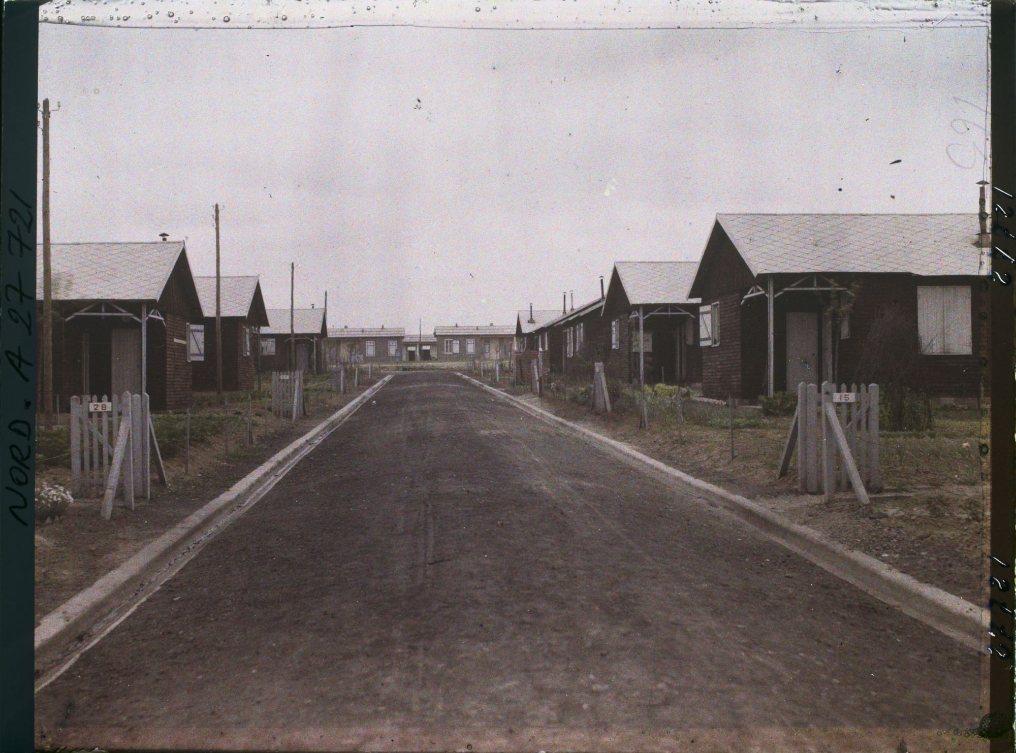 Image représentant France, Aulnoye, Cité N° 2 Une rue