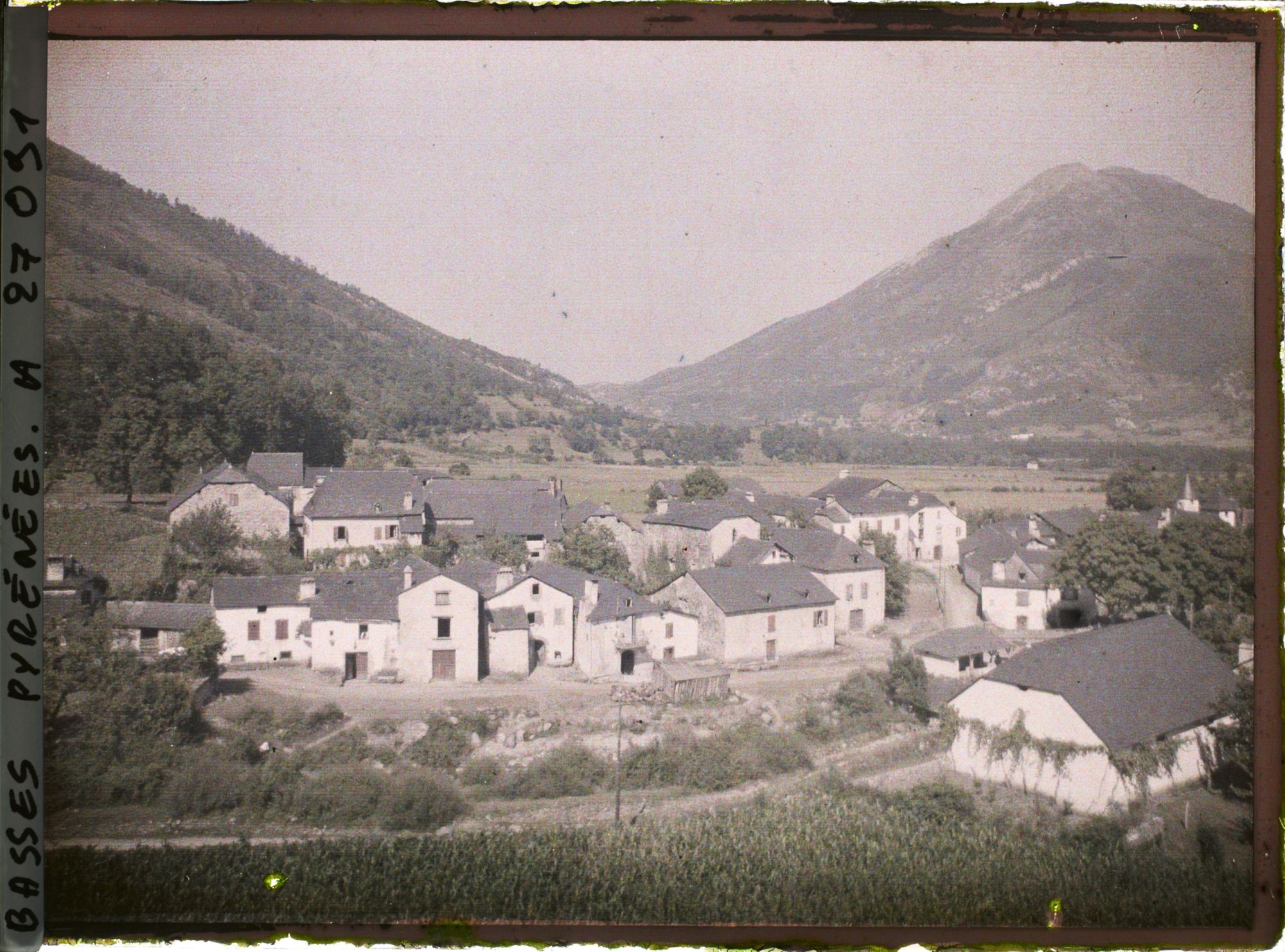 Image représentant France , Vallée D'Ossau, Bieille, Panorama