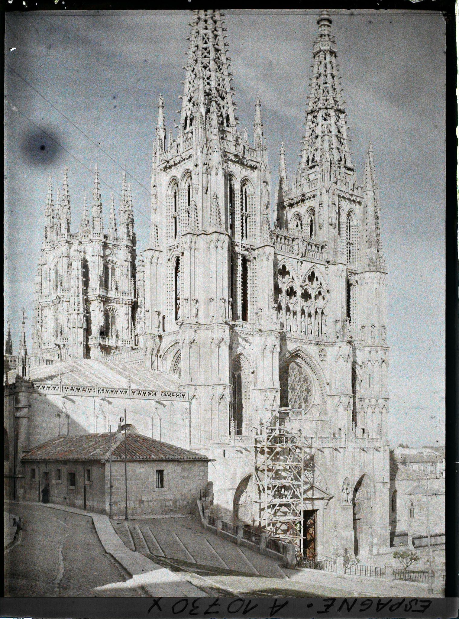 Image représentant Espagne, Burgos, La façade de la Cathédrale