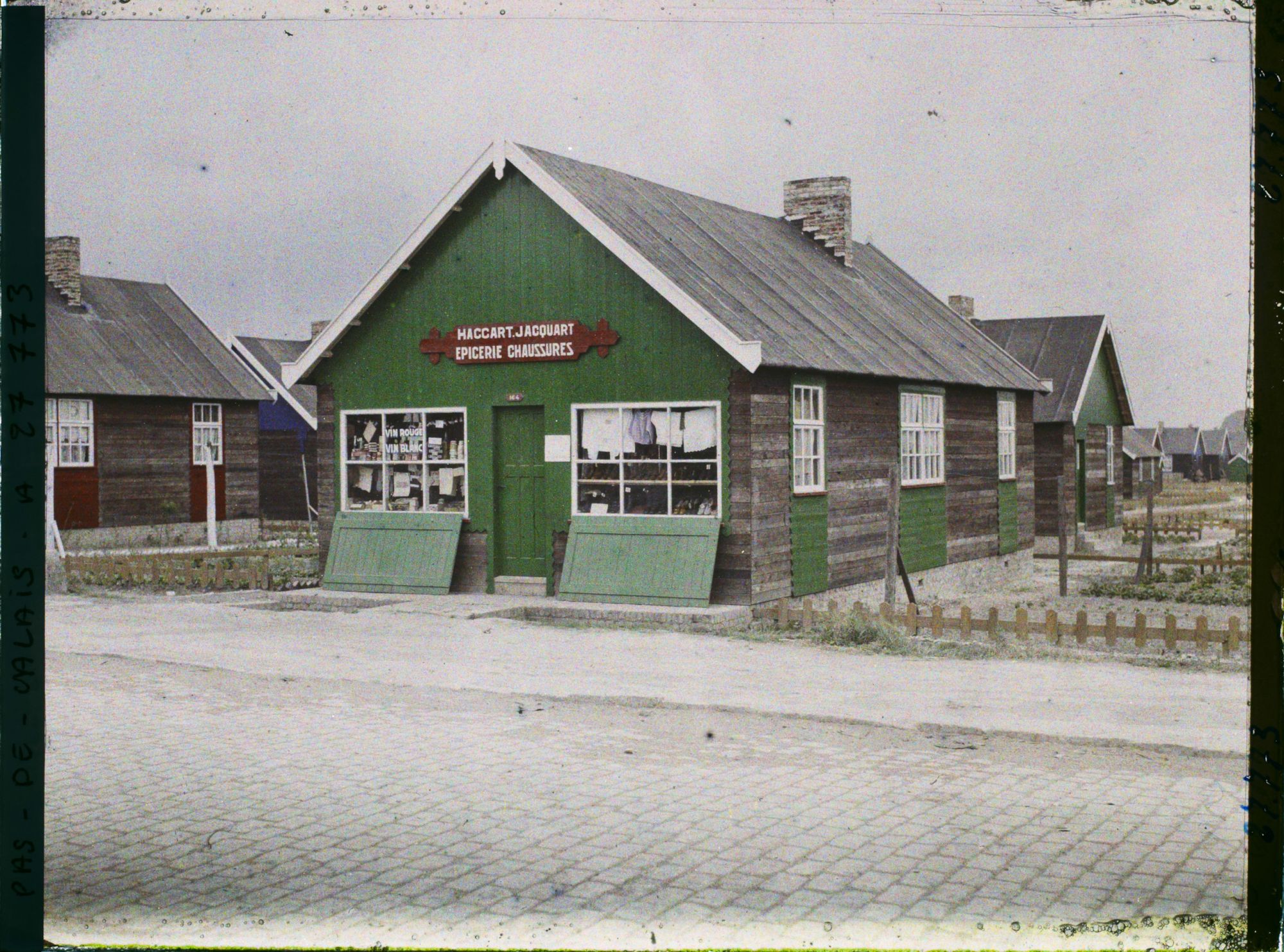 Image représentant France, Lens, Village Hollandais ; Type d'une maison de Commerce