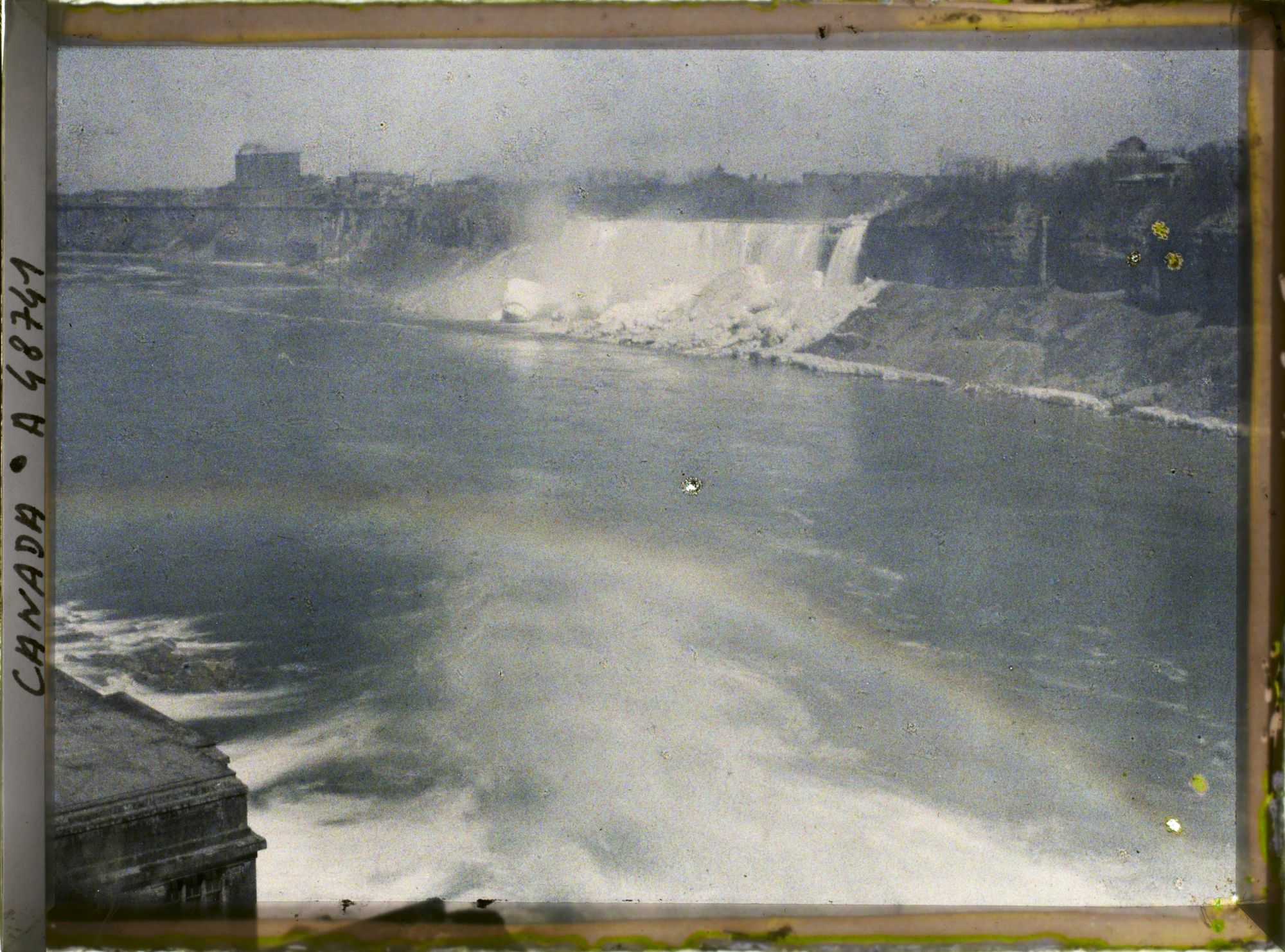 Image représentant Canada, Niagara, Chute américaine et arc en ciel
