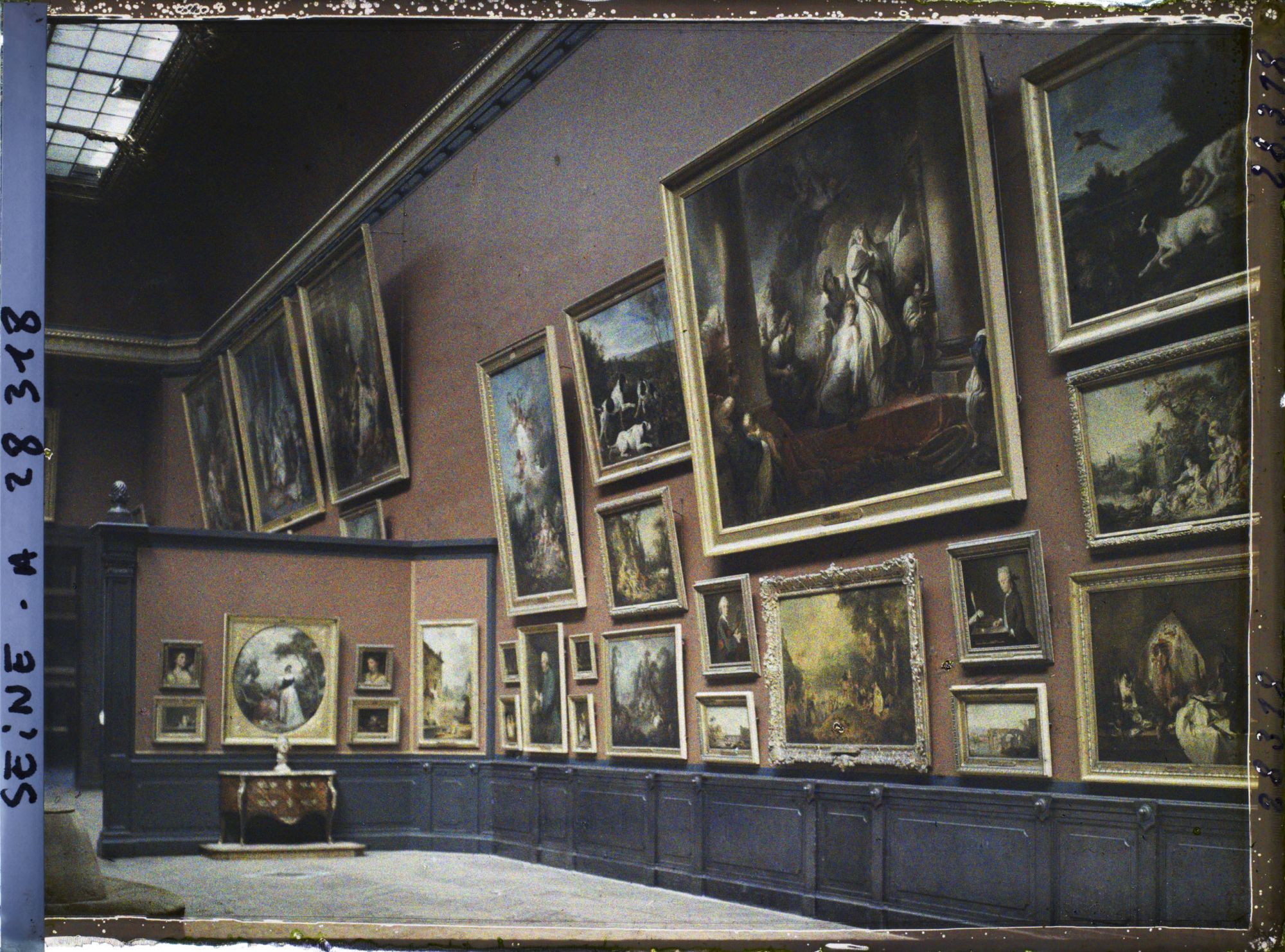 Image représentant Peinture française (Chardin, Watteau, Boucher) salle Daru, musée du Louvre