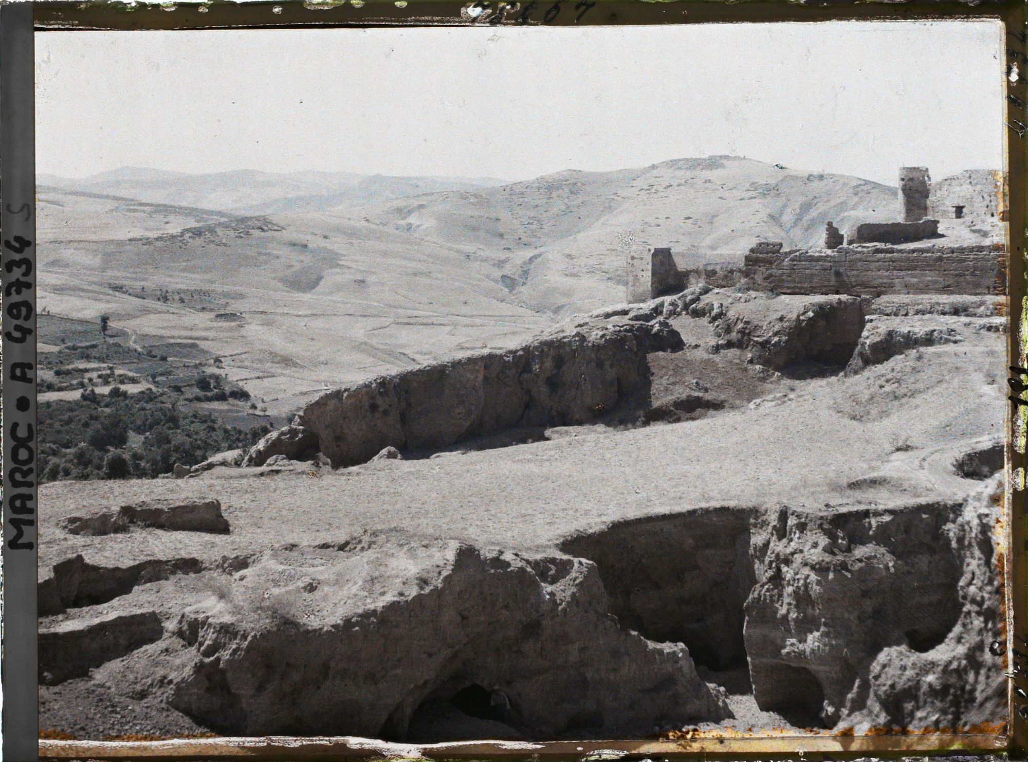 Image représentant Une partie des remparts de la ville