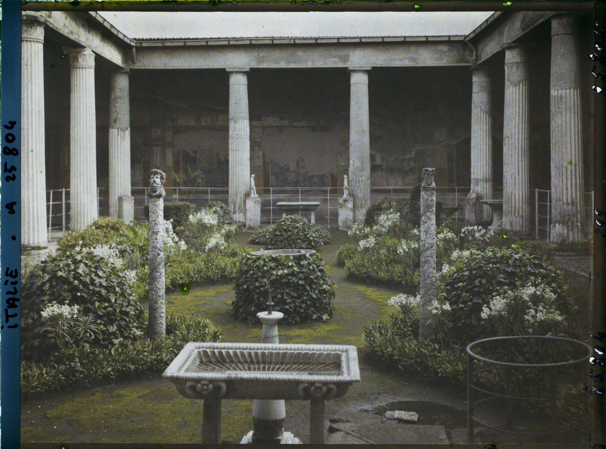 Image représentant Péristyle et jardin de la maison des Vettii