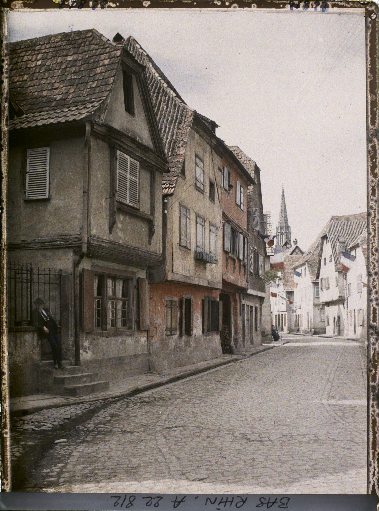 Image représentant France, Obernai, Rue de Schlestadt.