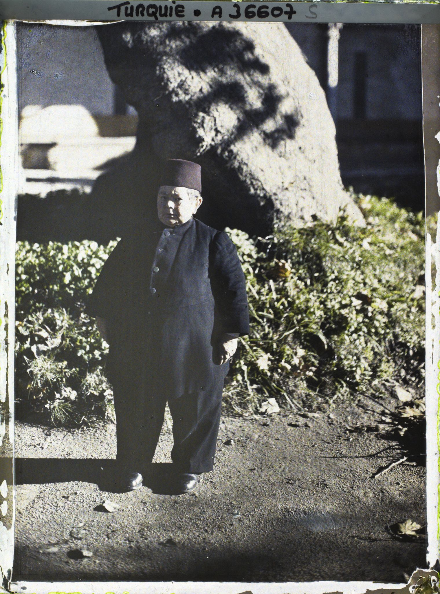 Image représentant Bahri, le chef des Eunuques blancs au Topkapi Sarayi (" palais de la Porte-du-Canon "), le jour de l'investiture du Calife
