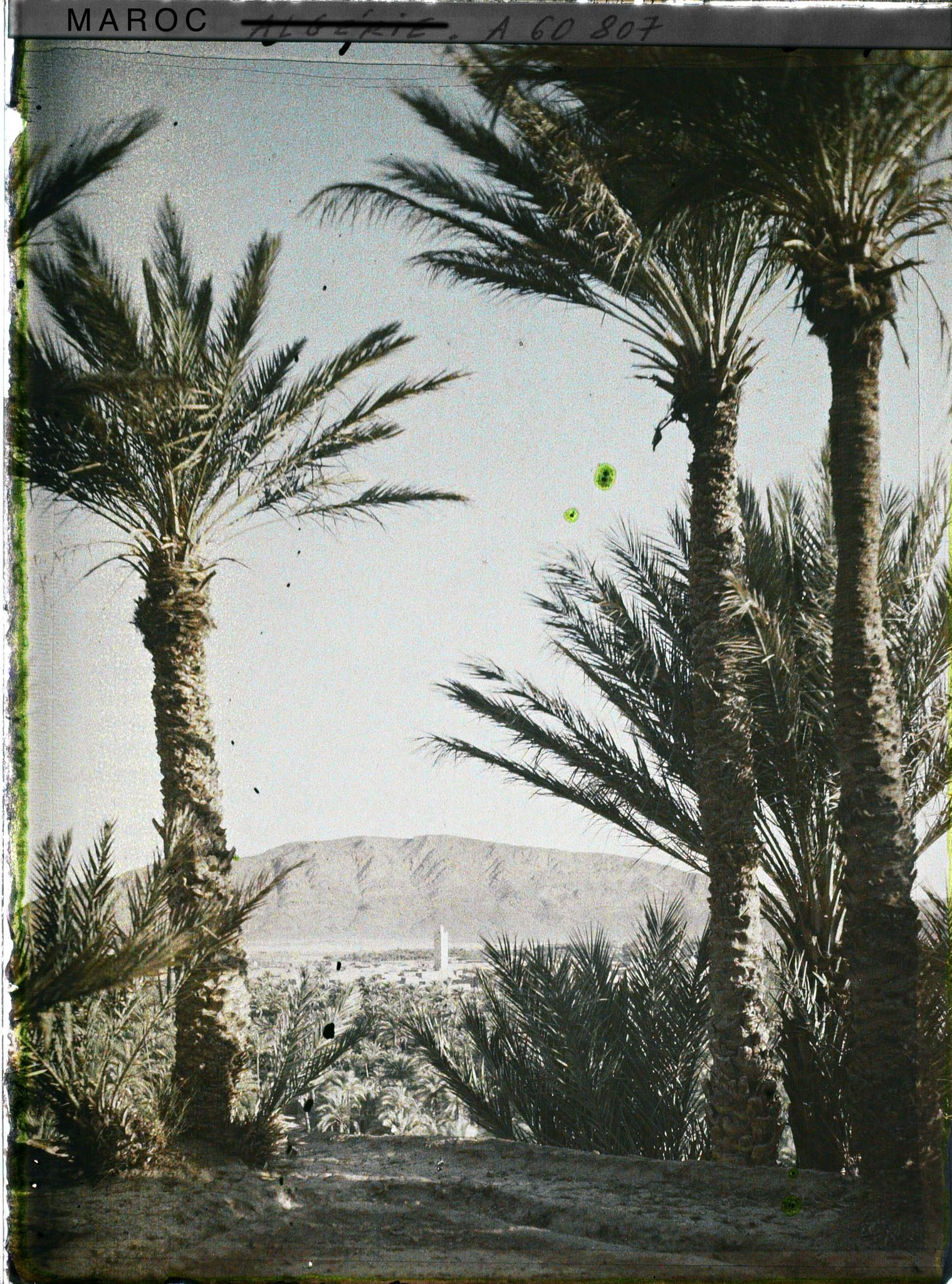 Image représentant Vue vers le village de Zenaga