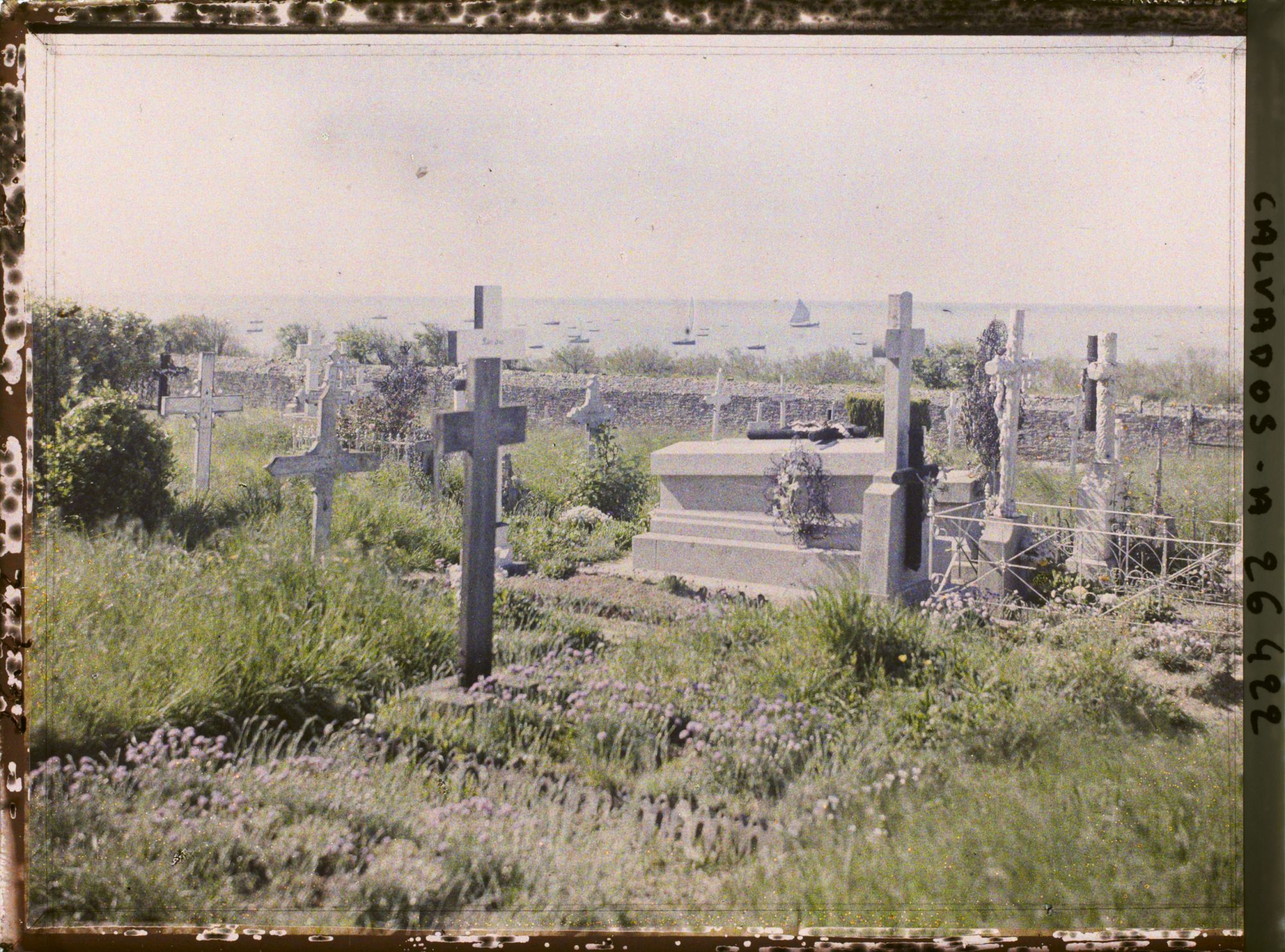 Image représentant Cimetière au bord de la mer