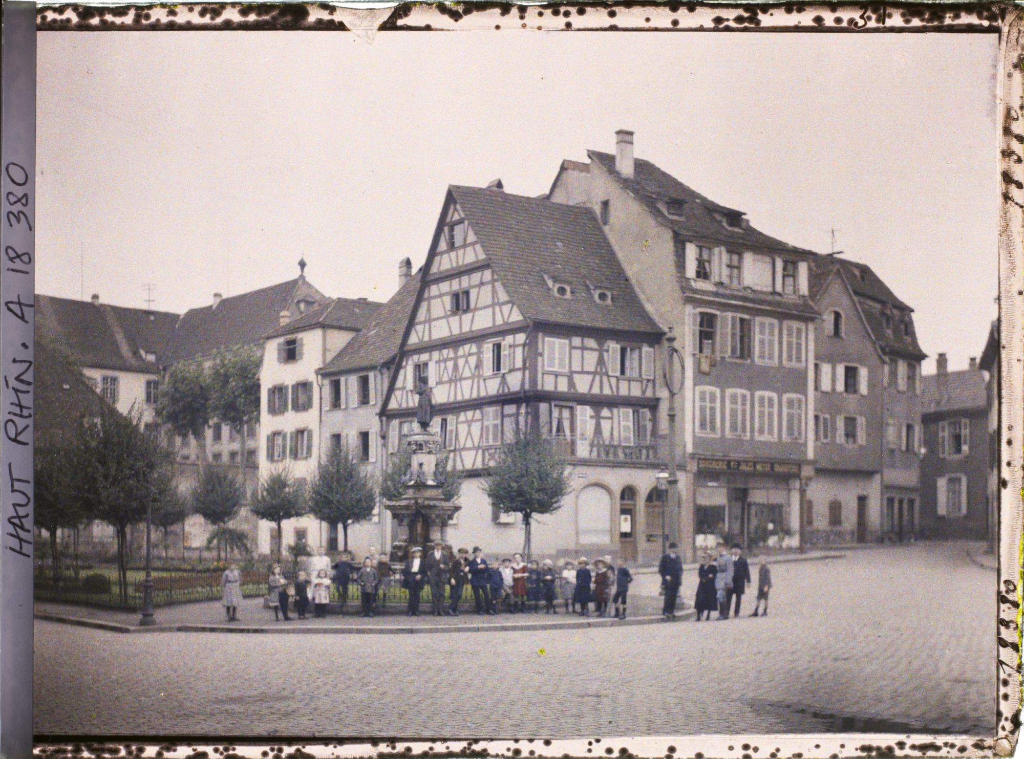 Image représentant France, Colmar, Schawarzenberg Platz (La fontaine Rosselmann)