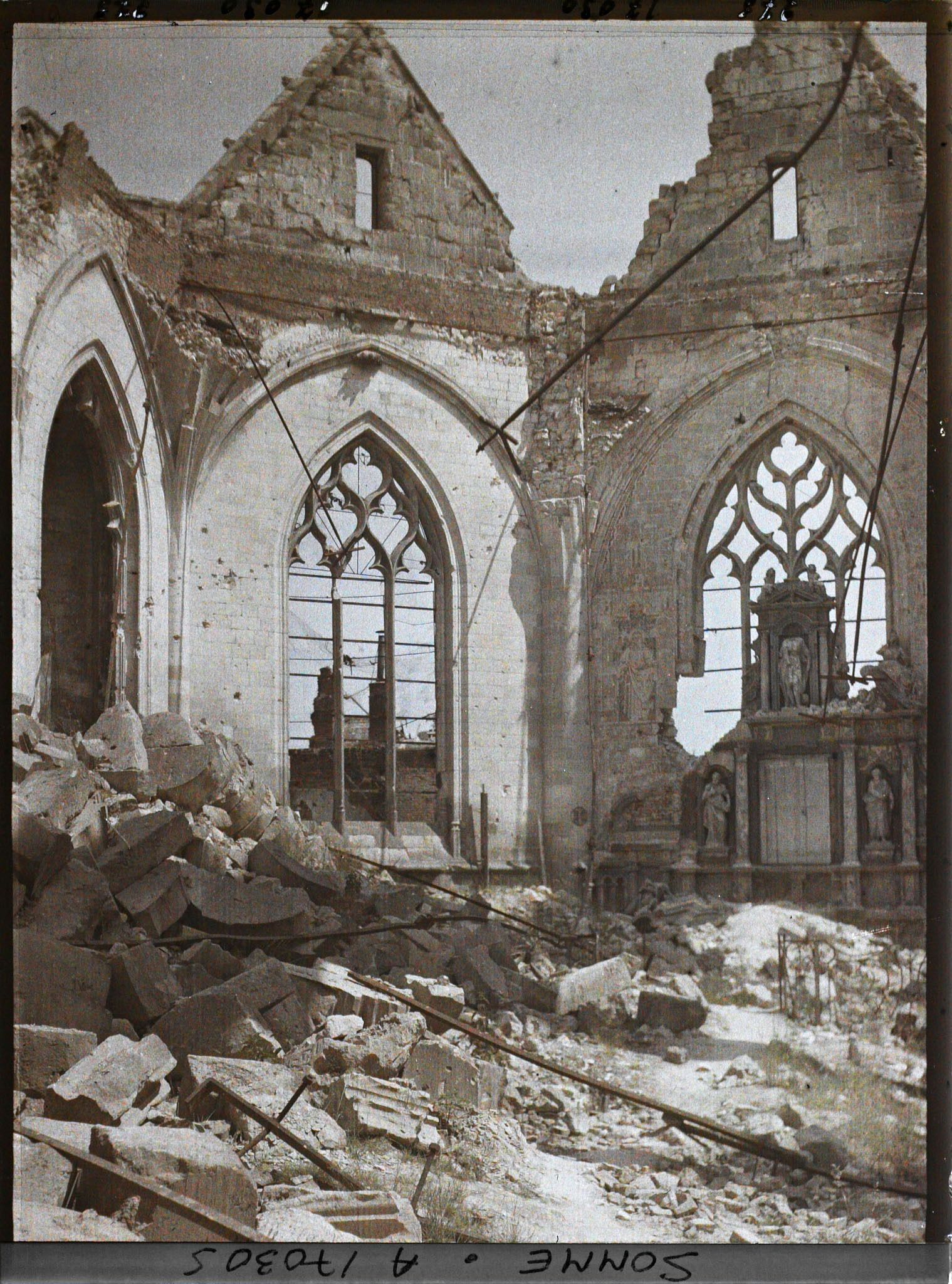 Image représentant France, Péronne, Intérieur de l'Eglise St Jean