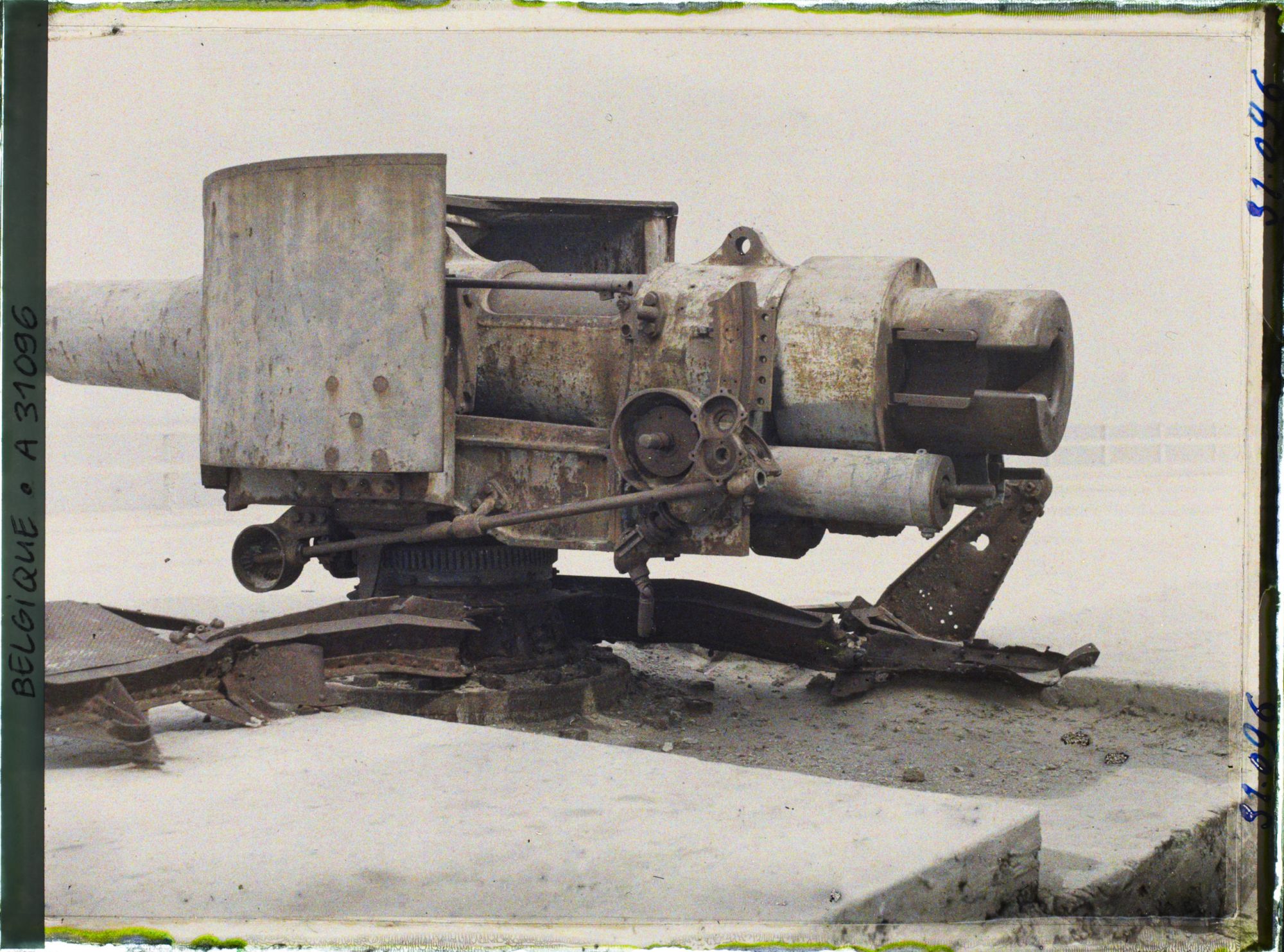 Image représentant Belgique, Ostende, Culasse d'une des pièces