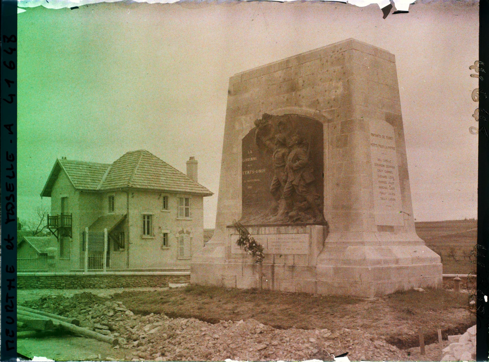 Image représentant France, Flirey, Mt de la Lorraine aux Etats-Unis