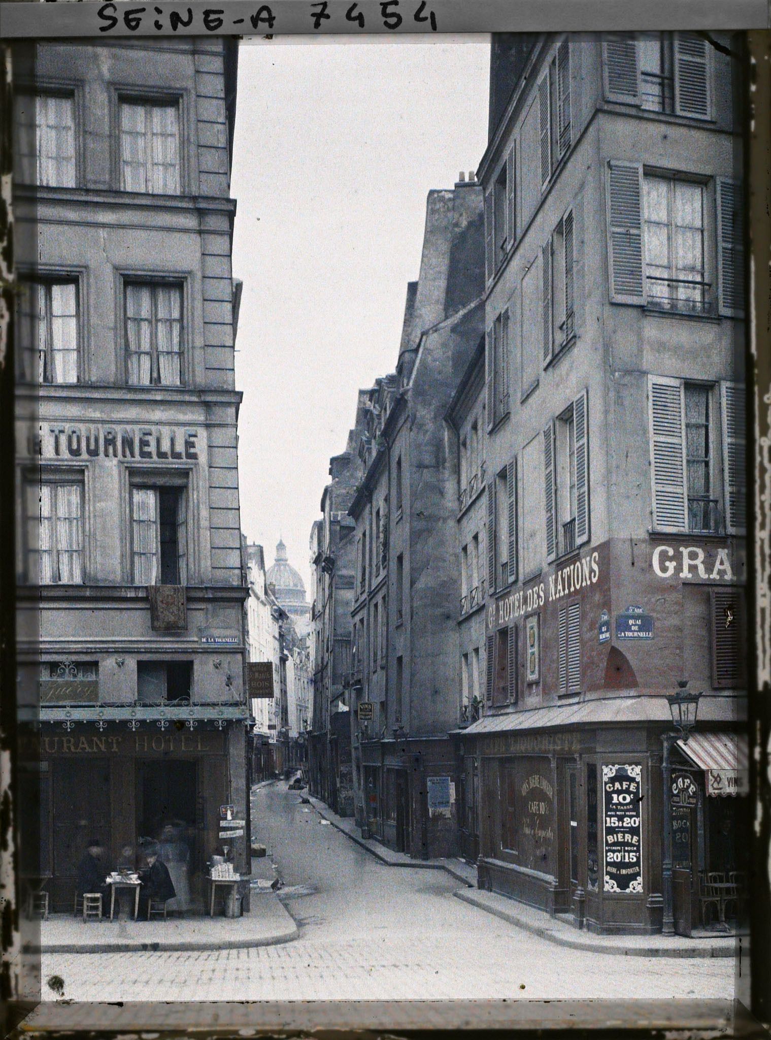 Image représentant Angle du quai de la Tournelle et de la rue de Bièvre