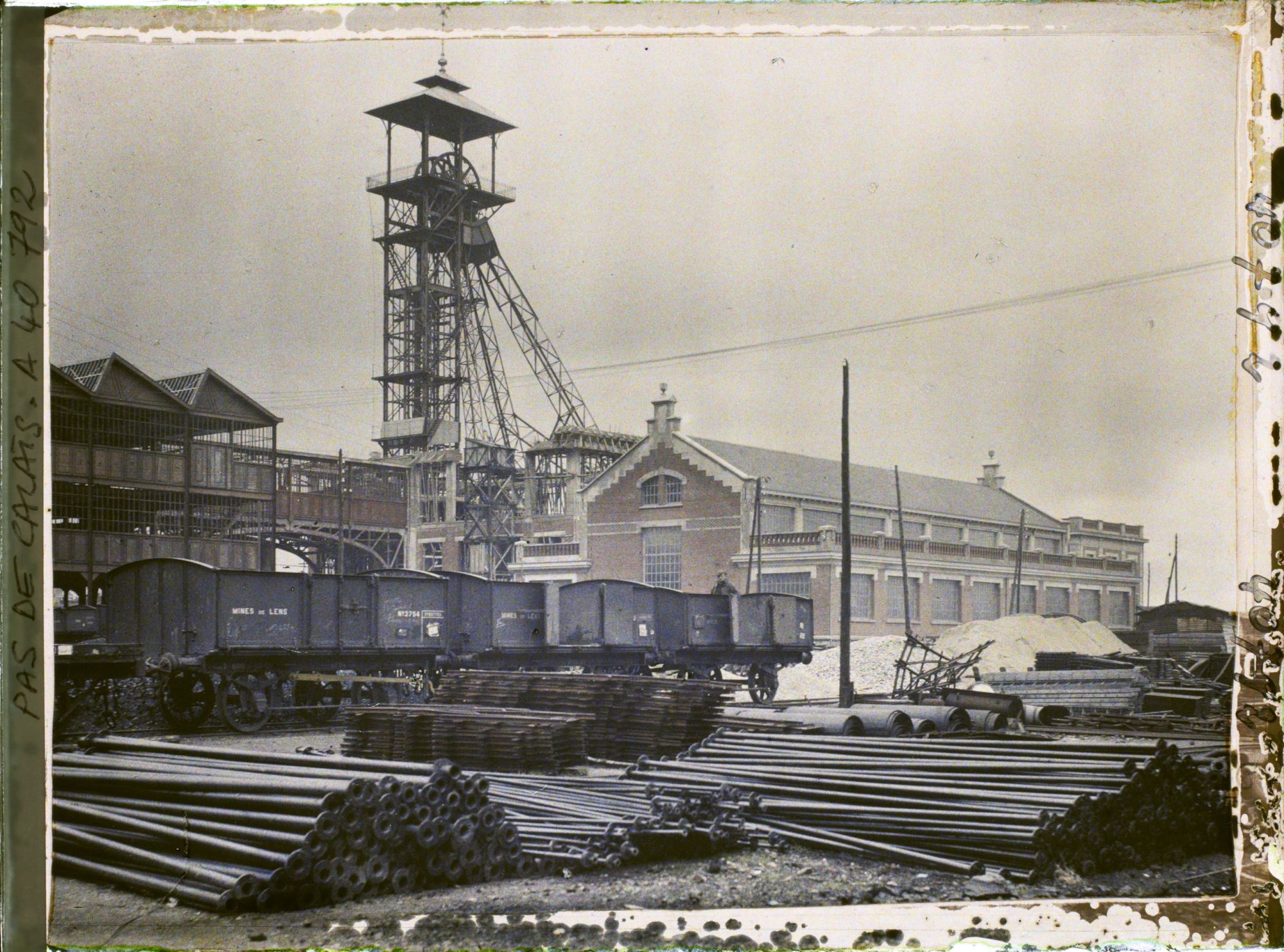 Image représentant France, Lens, Mine du Grand Condé puits N° 2 bis