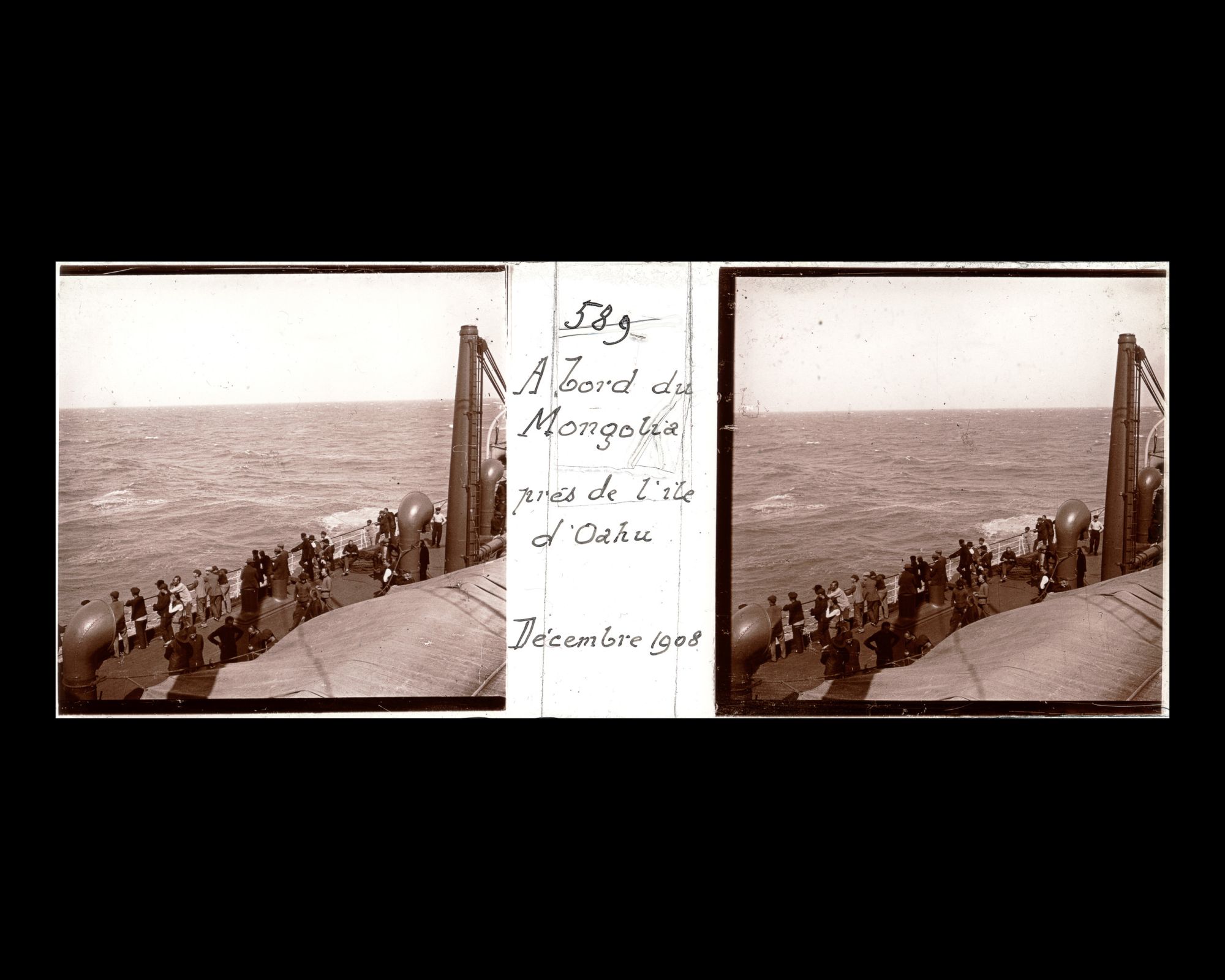 Image représentant Passagers sur le pont arrière