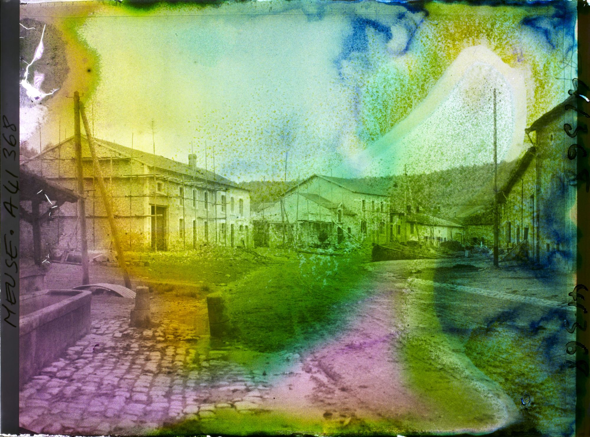 Image représentant France, Viéville, Reconstructions Grande Rue