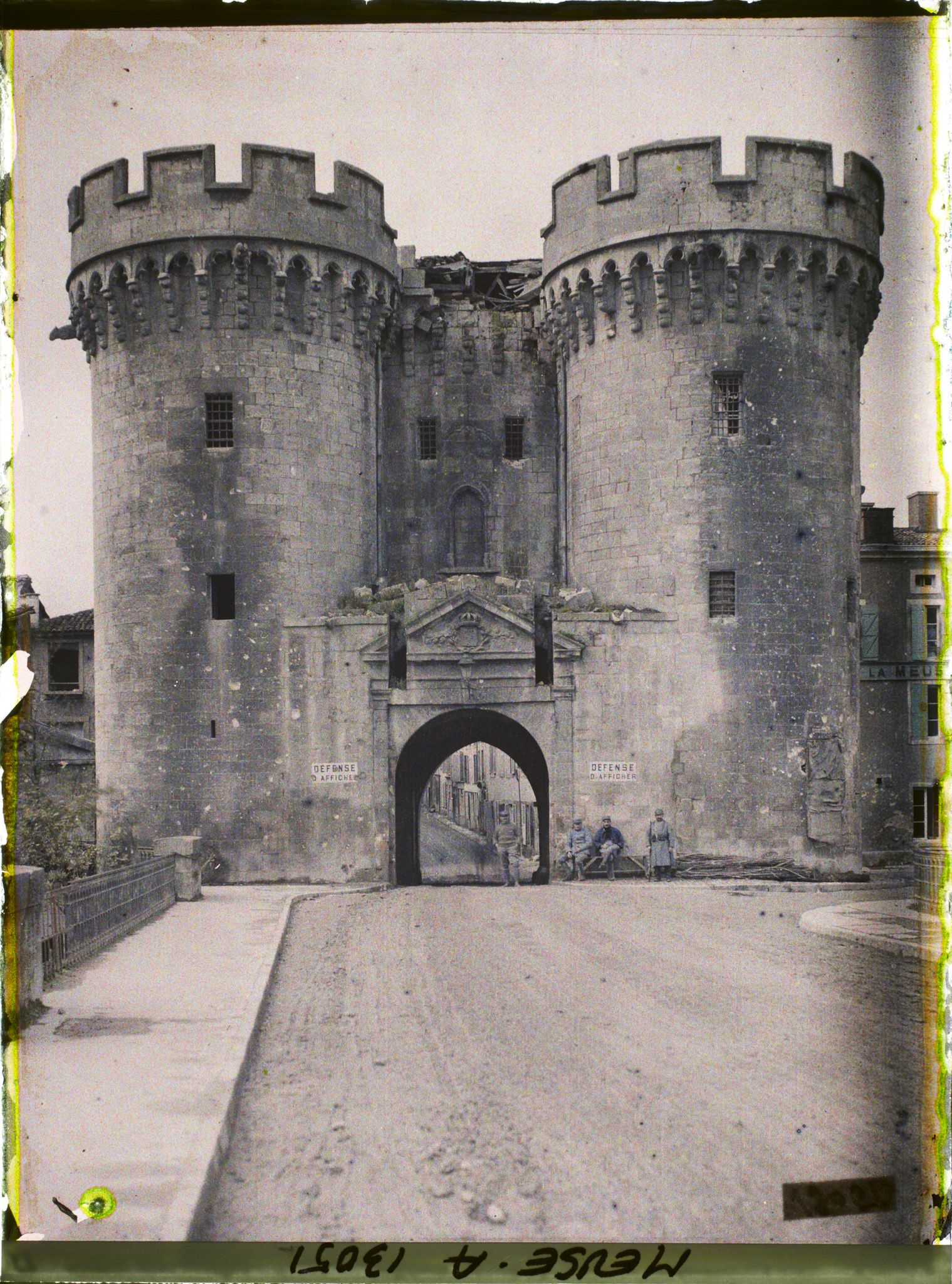 Image représentant France, Verdun, Porte Chaussée