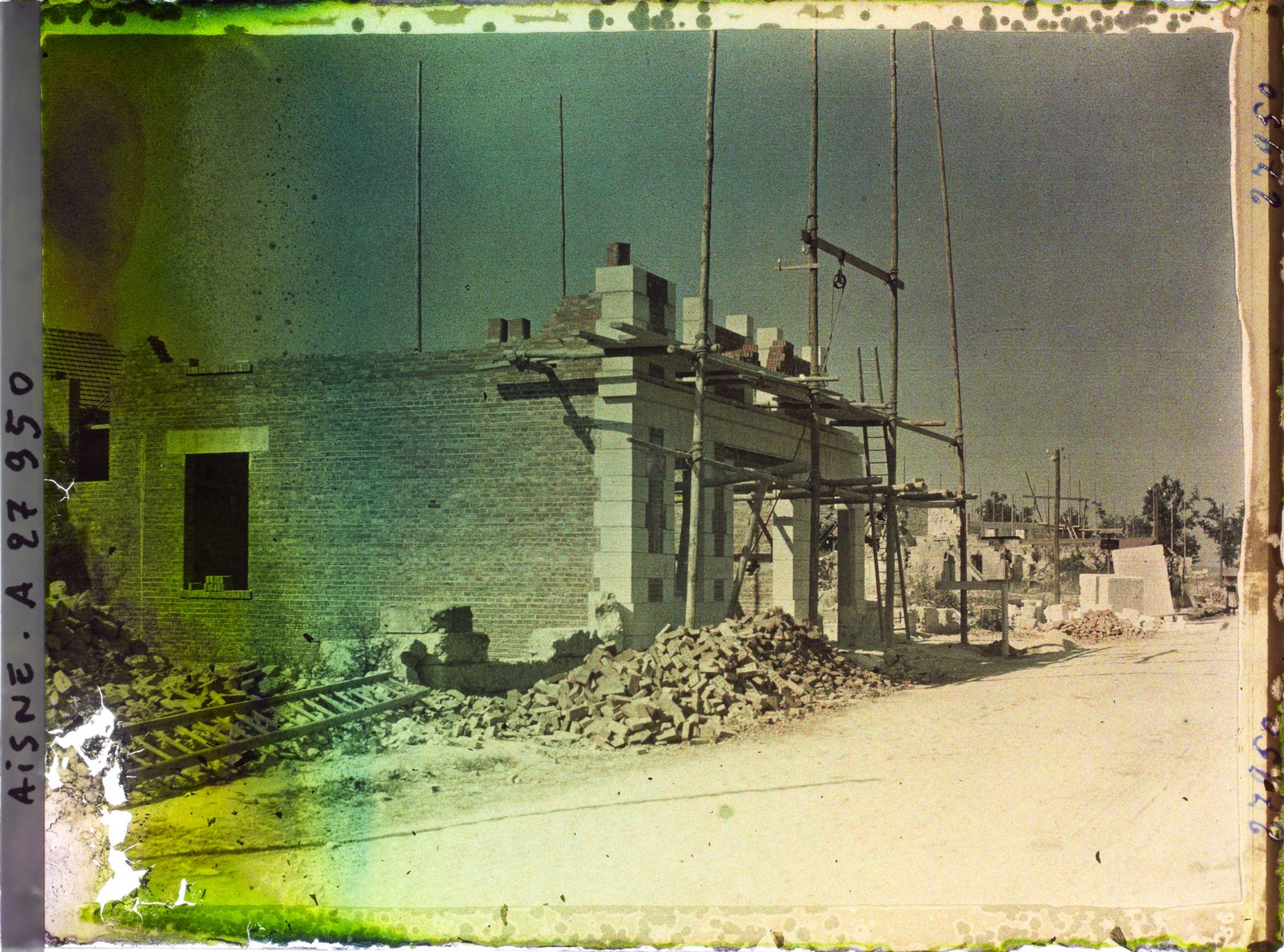 Image représentant France, Crouy, Maison en Construction